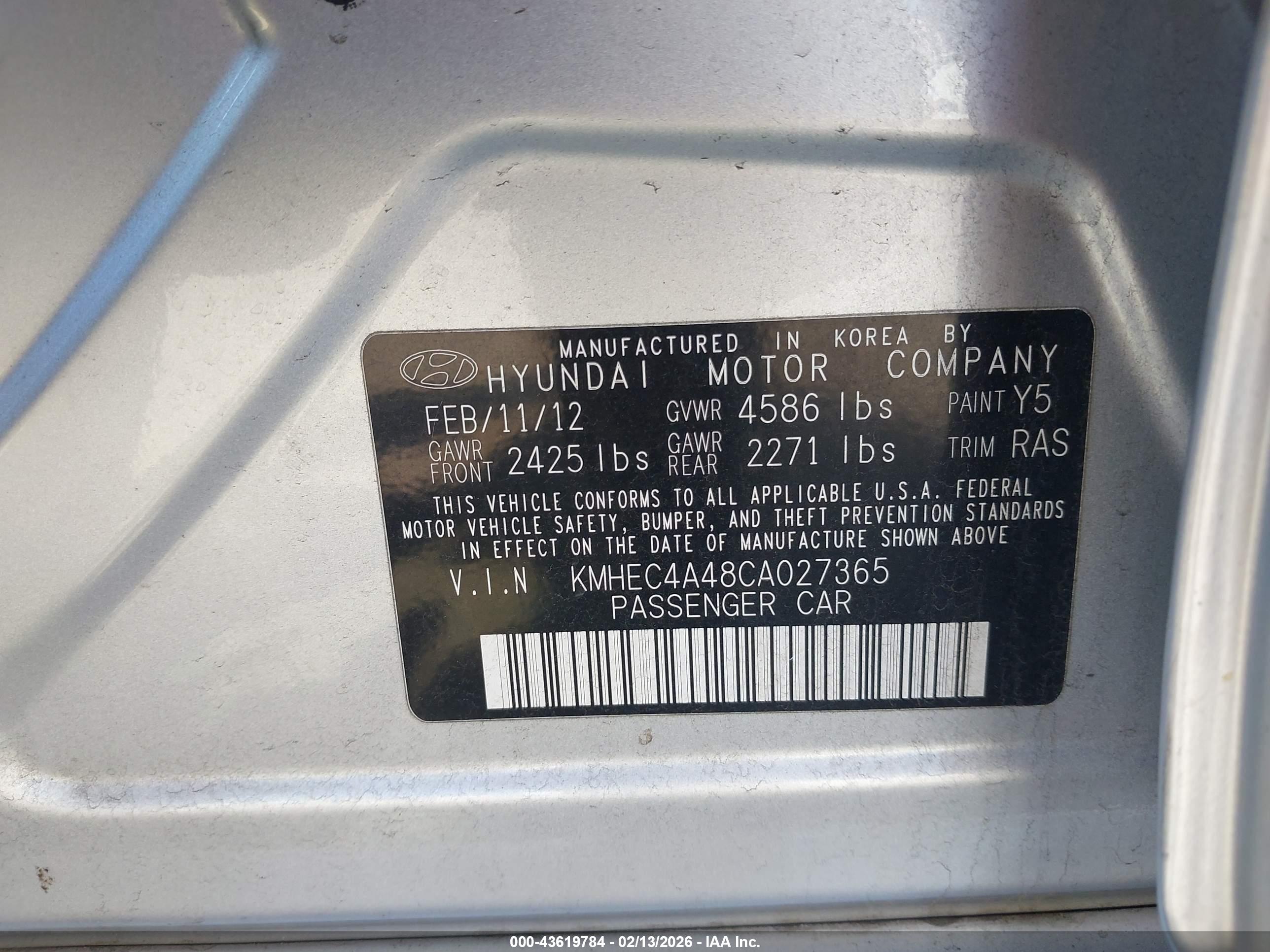HYUNDAI SONATA image 9