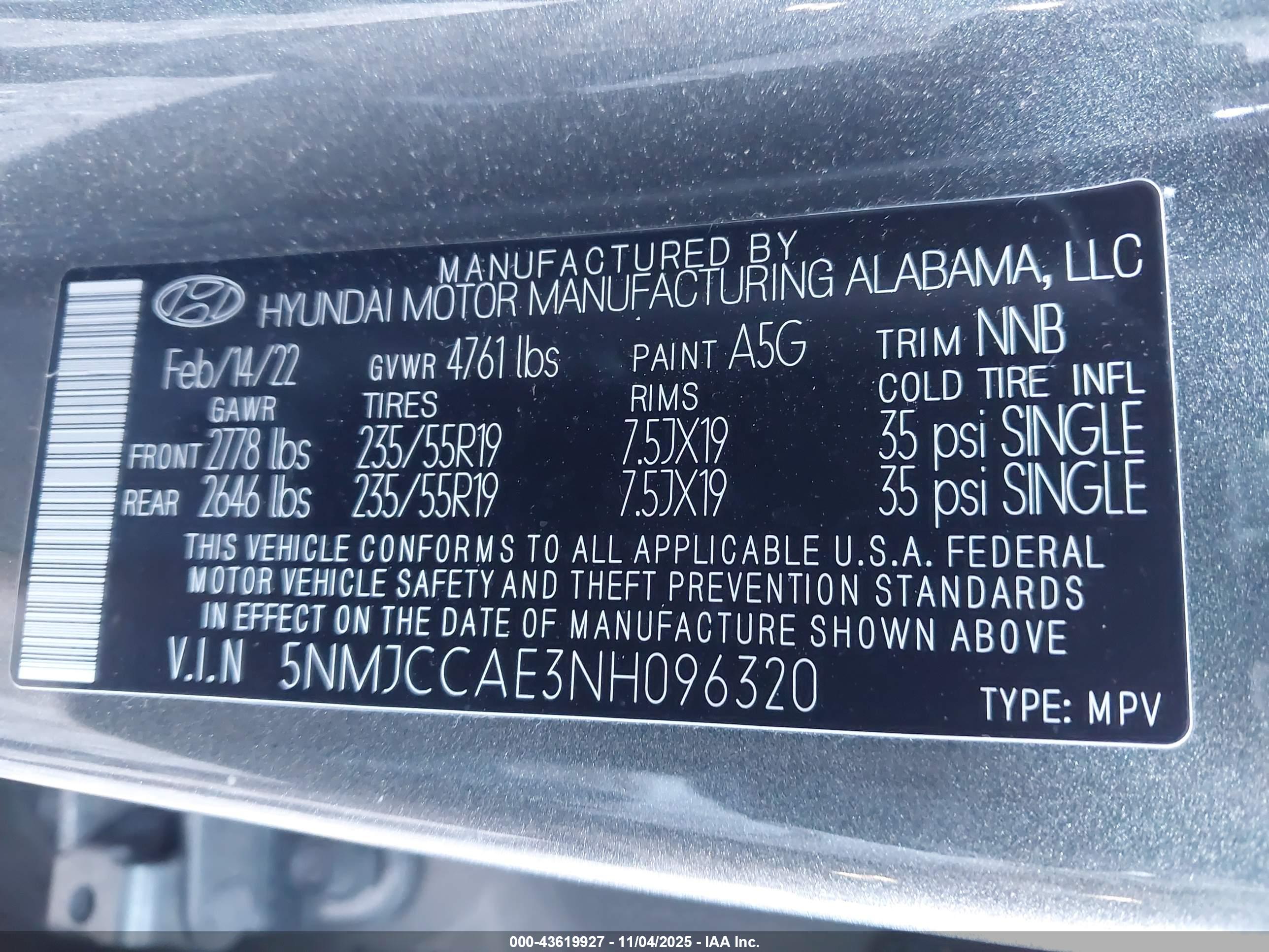 HYUNDAI TUCSON image 9