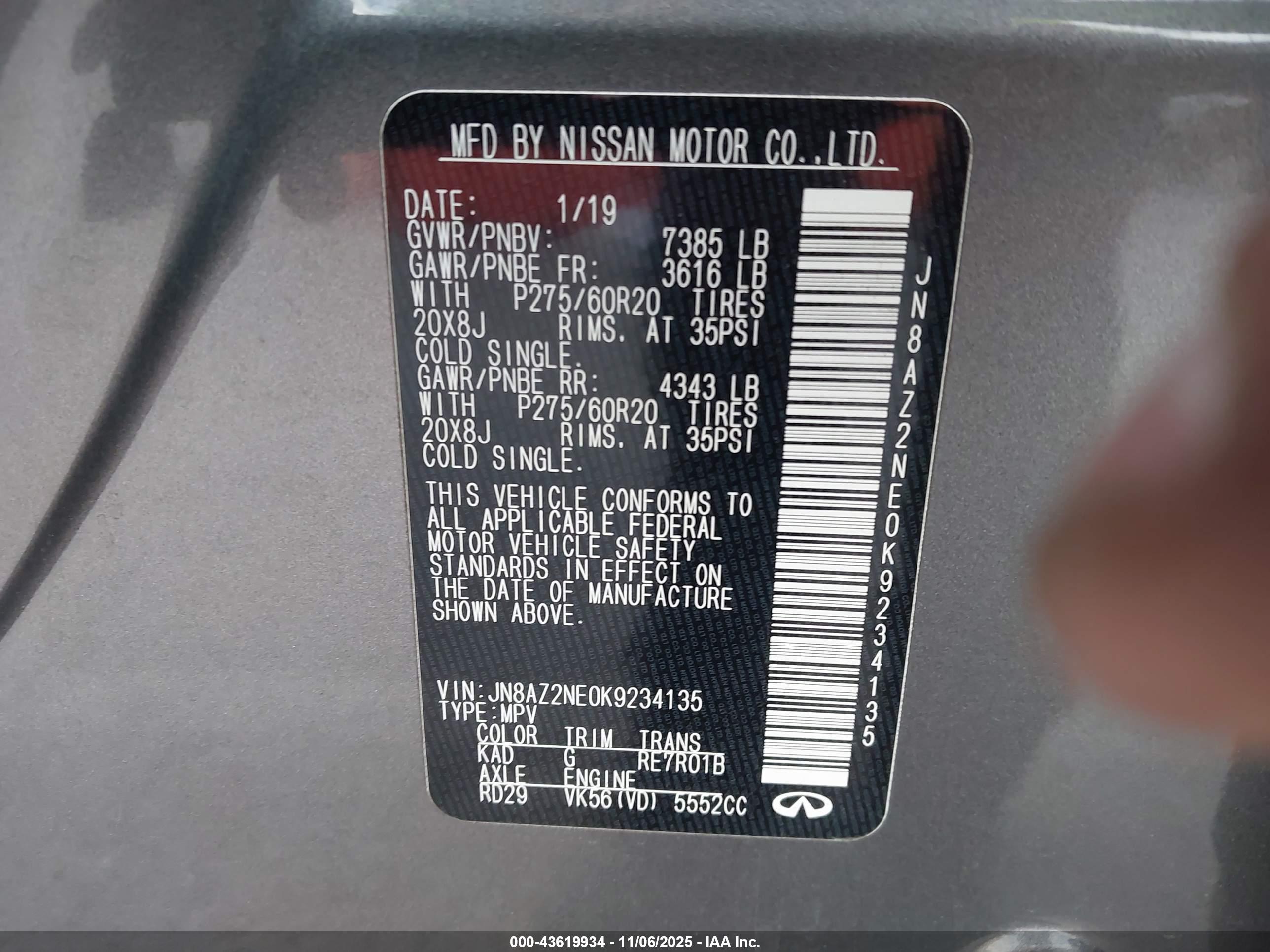 INFINITI QX80 image 9