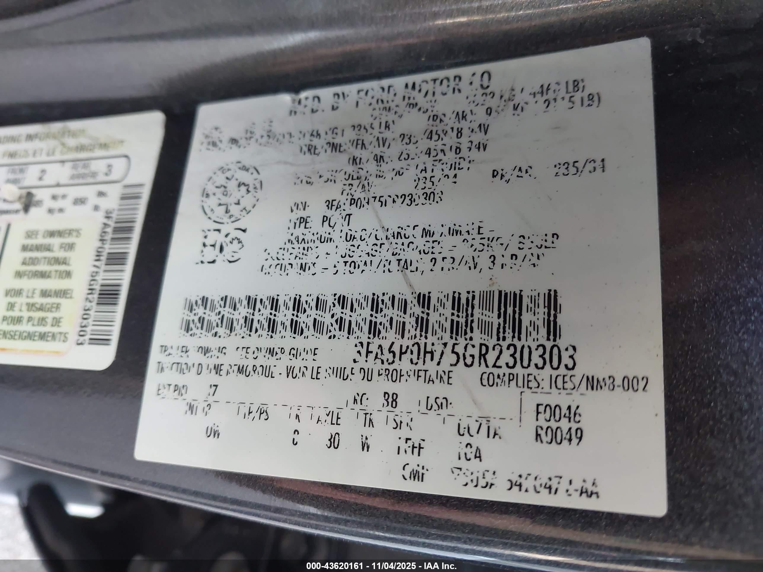 FORD FUSION image 9