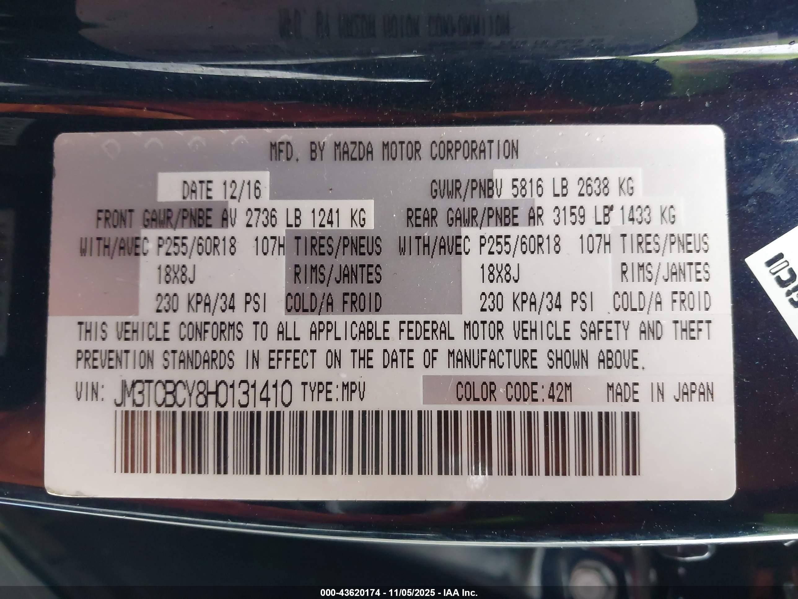 MAZDA CX-9 image 9
