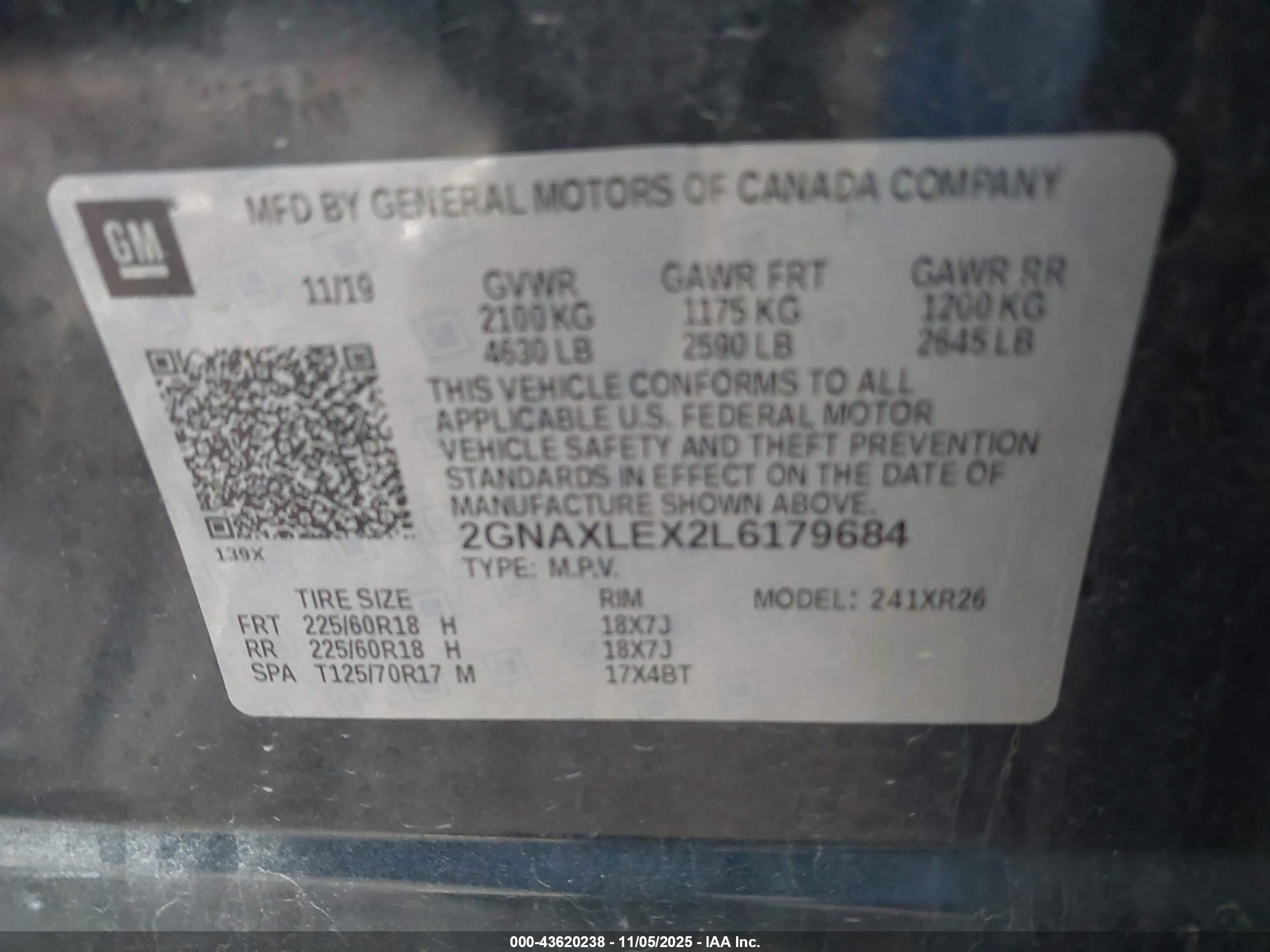 CHEVROLET EQUINOX image 9