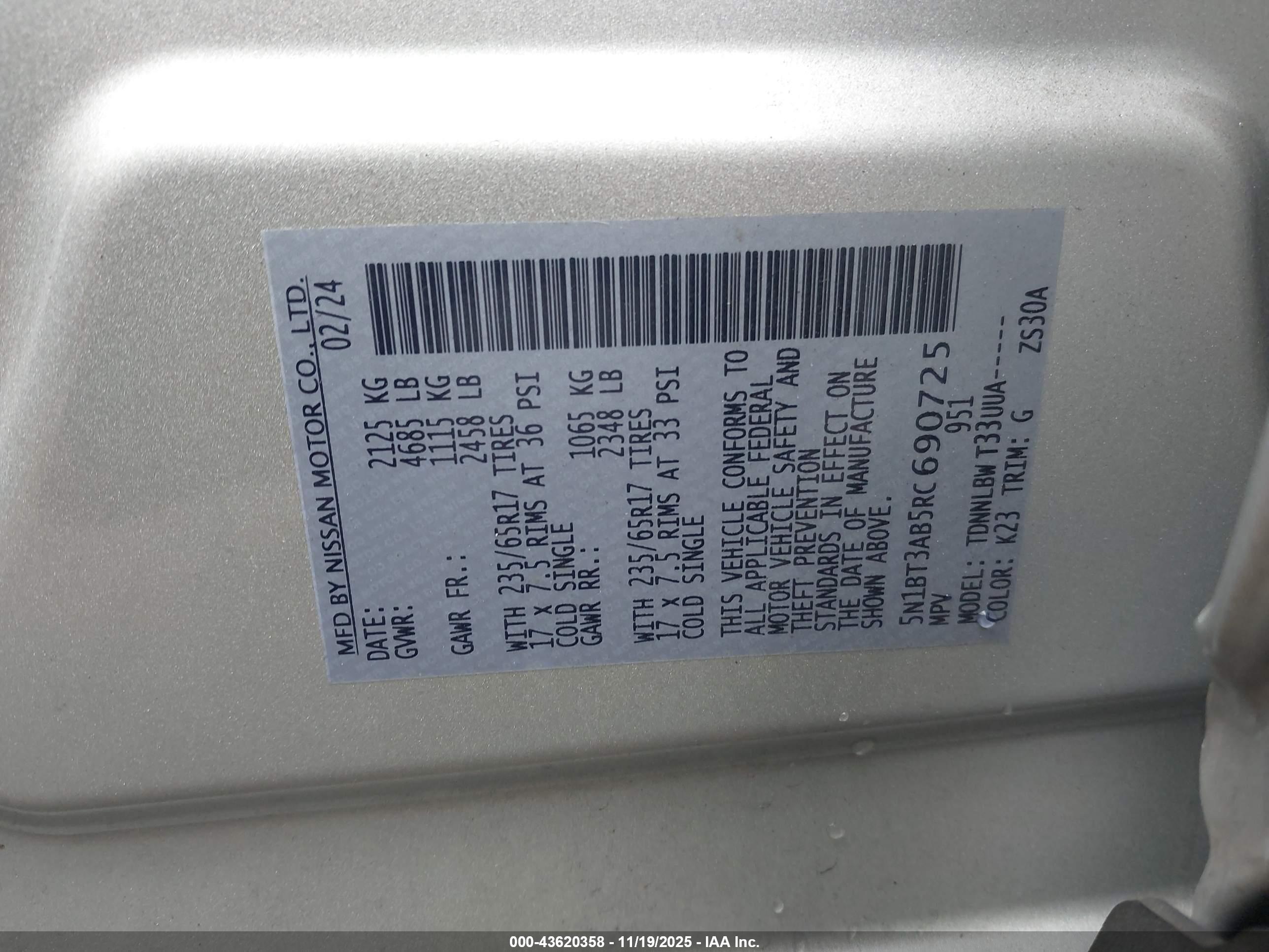 NISSAN ROGUE image 9