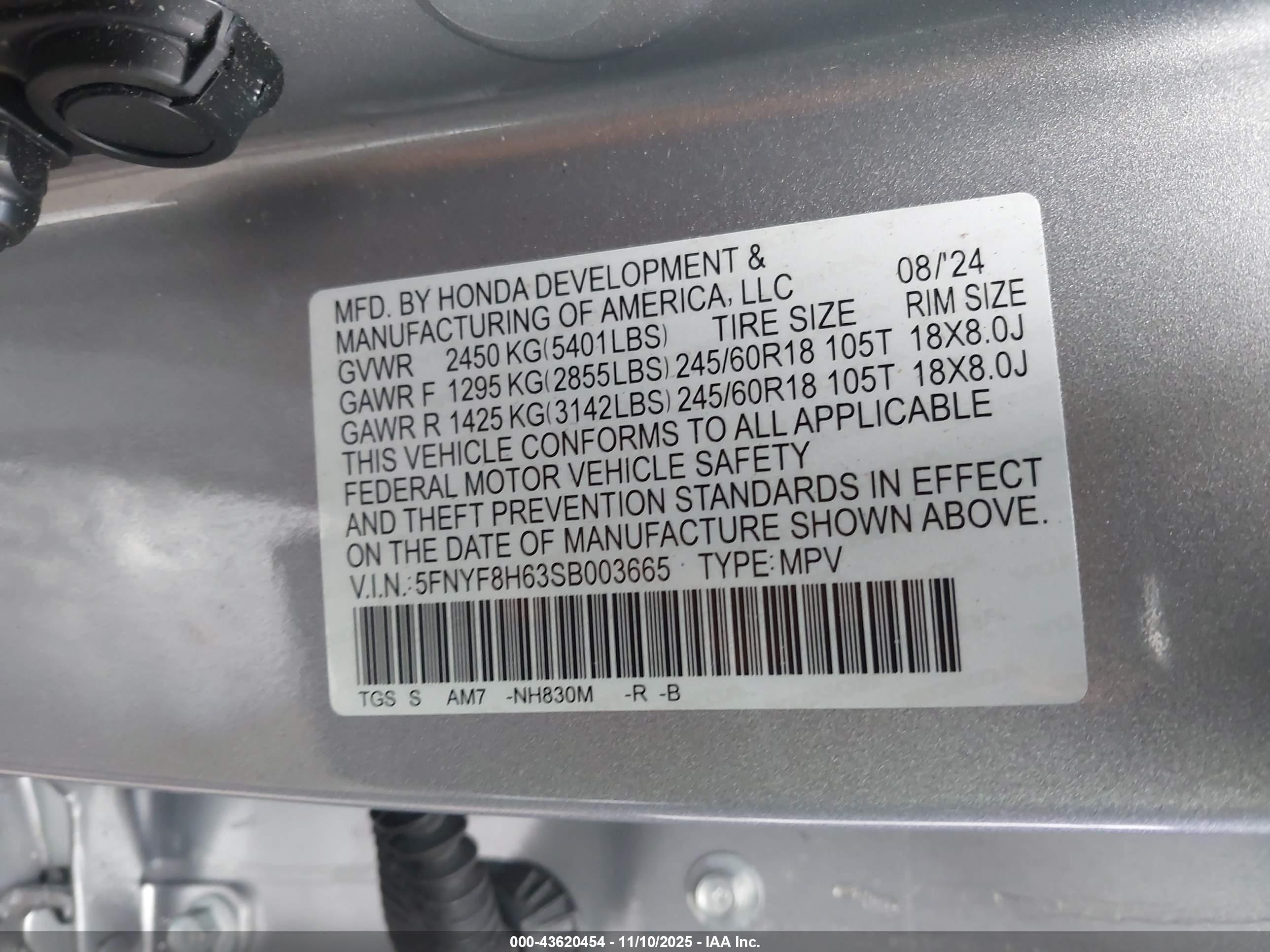 HONDA PASSPORT image 9