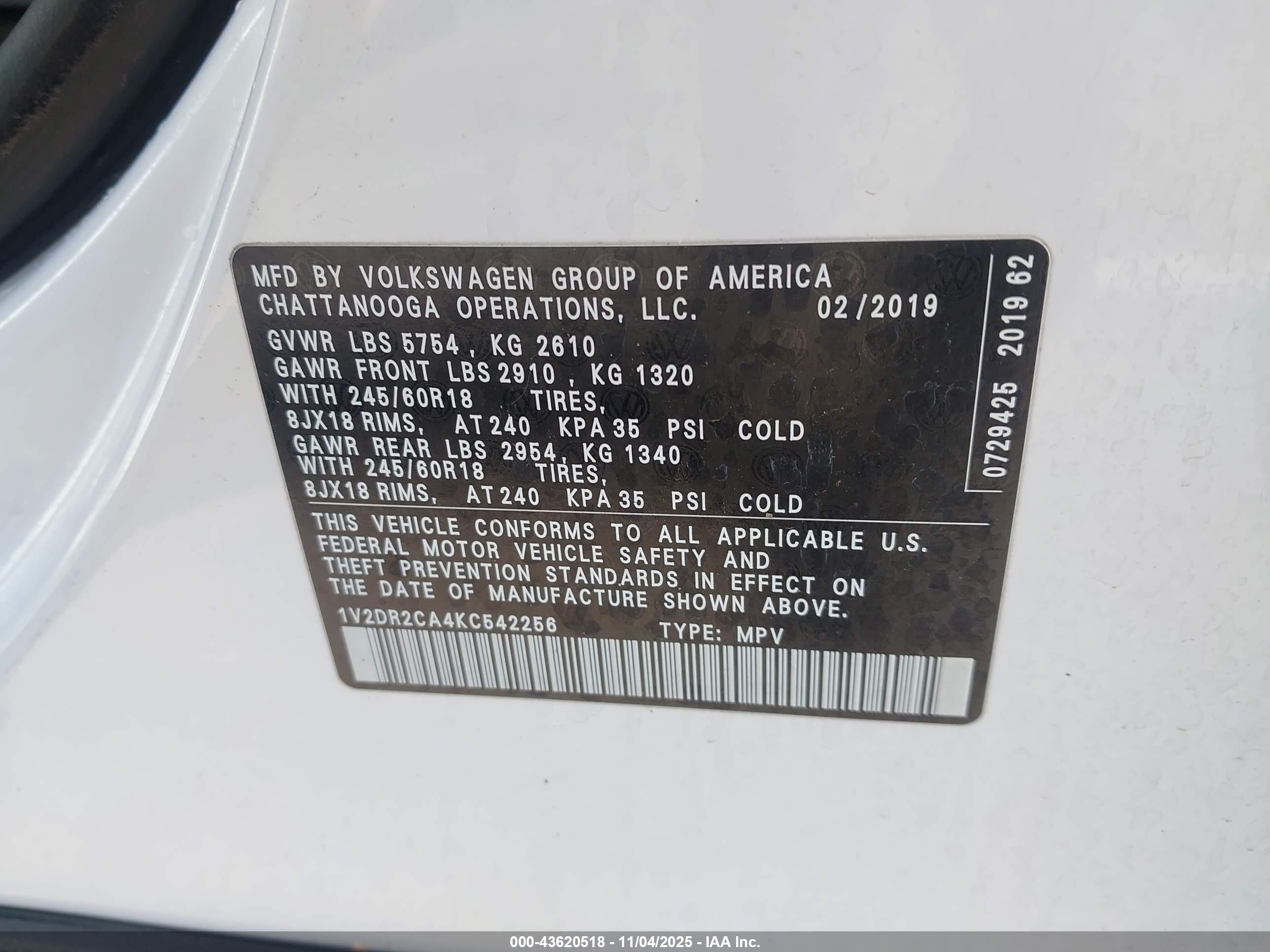 VOLKSWAGEN ATLAS image 9