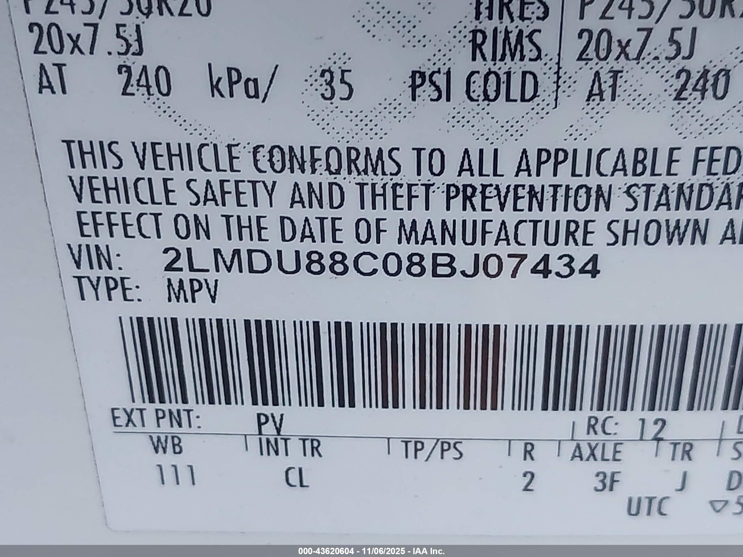 LINCOLN MKX image 9