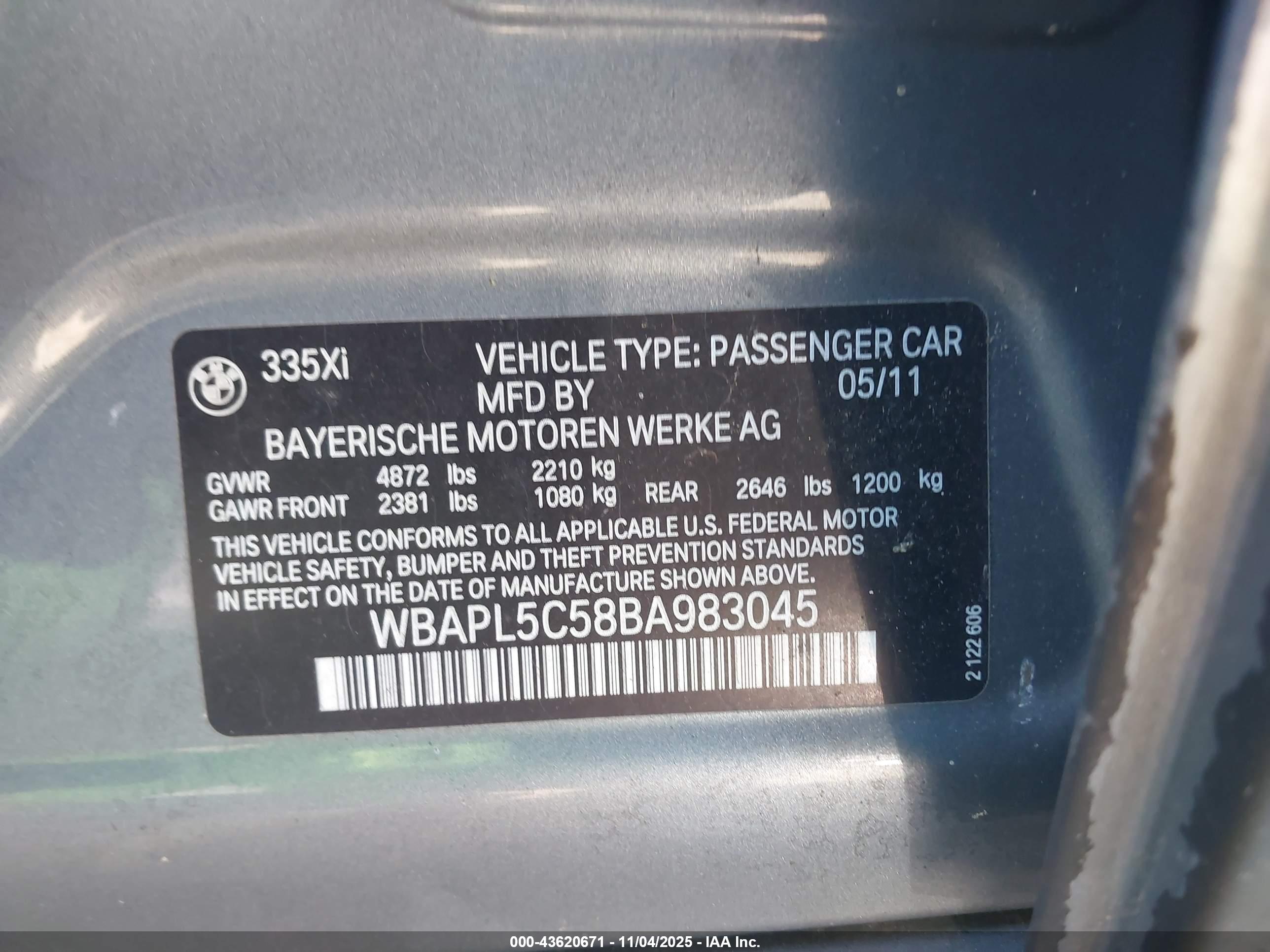 BMW 335I image 9
