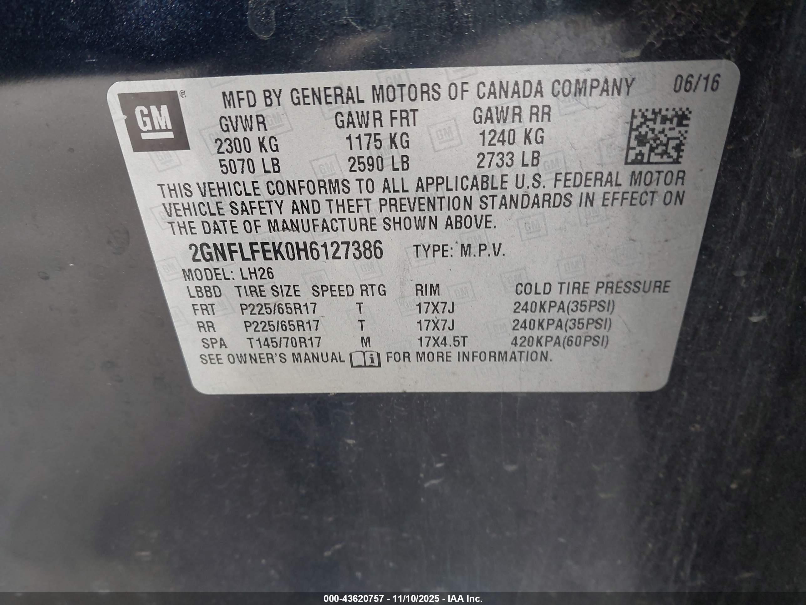 CHEVROLET EQUINOX image 9