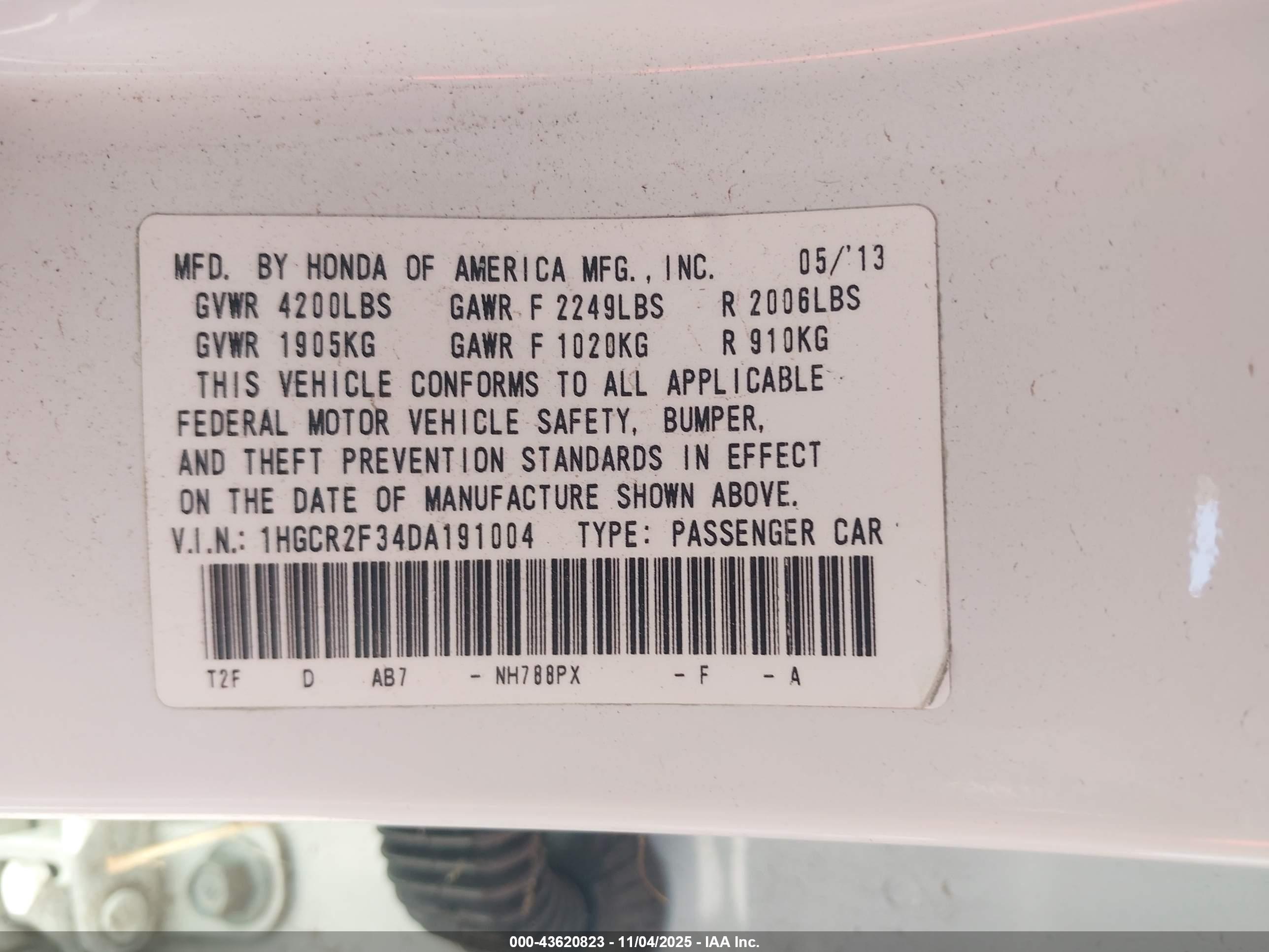 HONDA ACCORD image 9