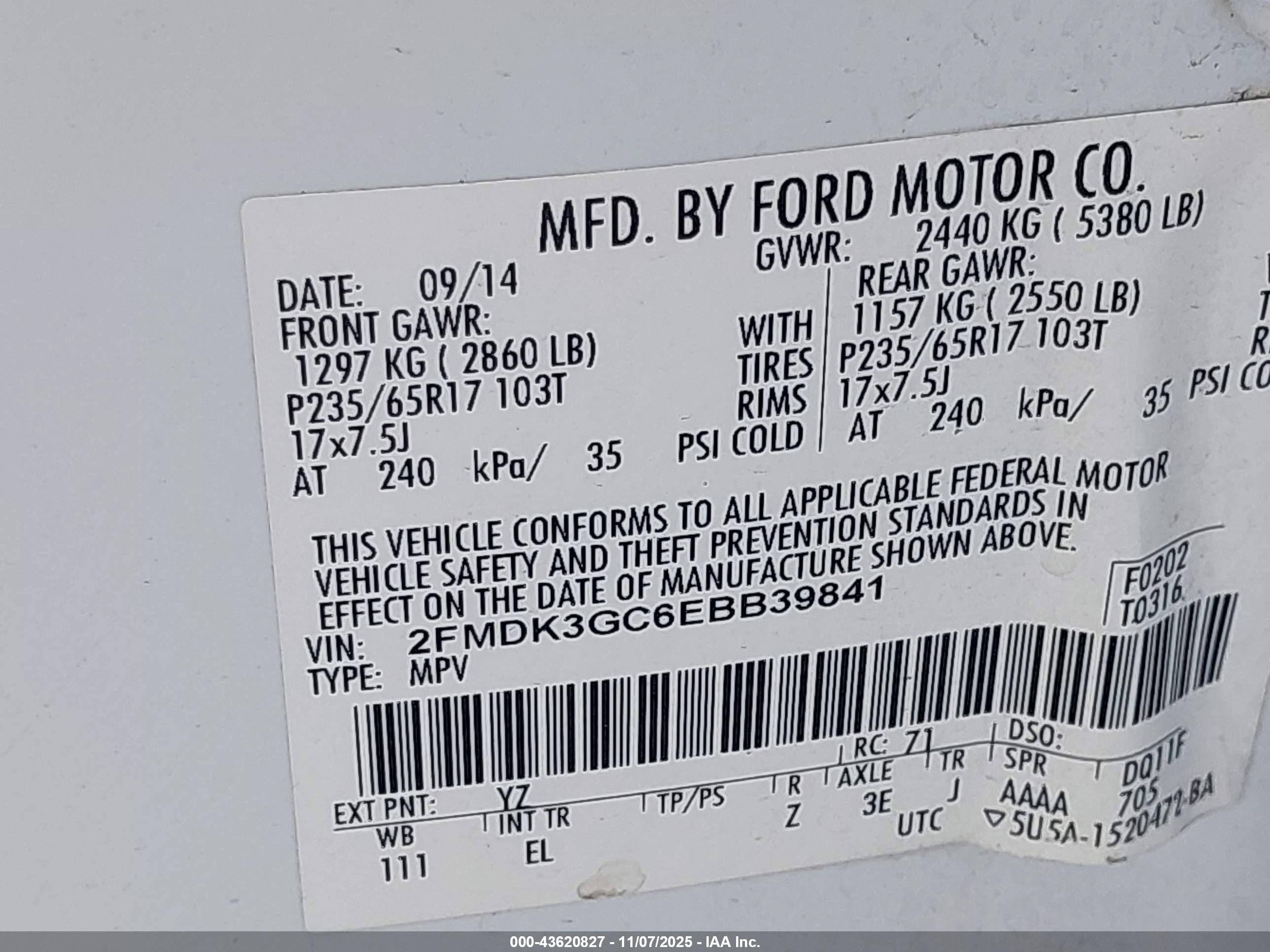 FORD EDGE image 9