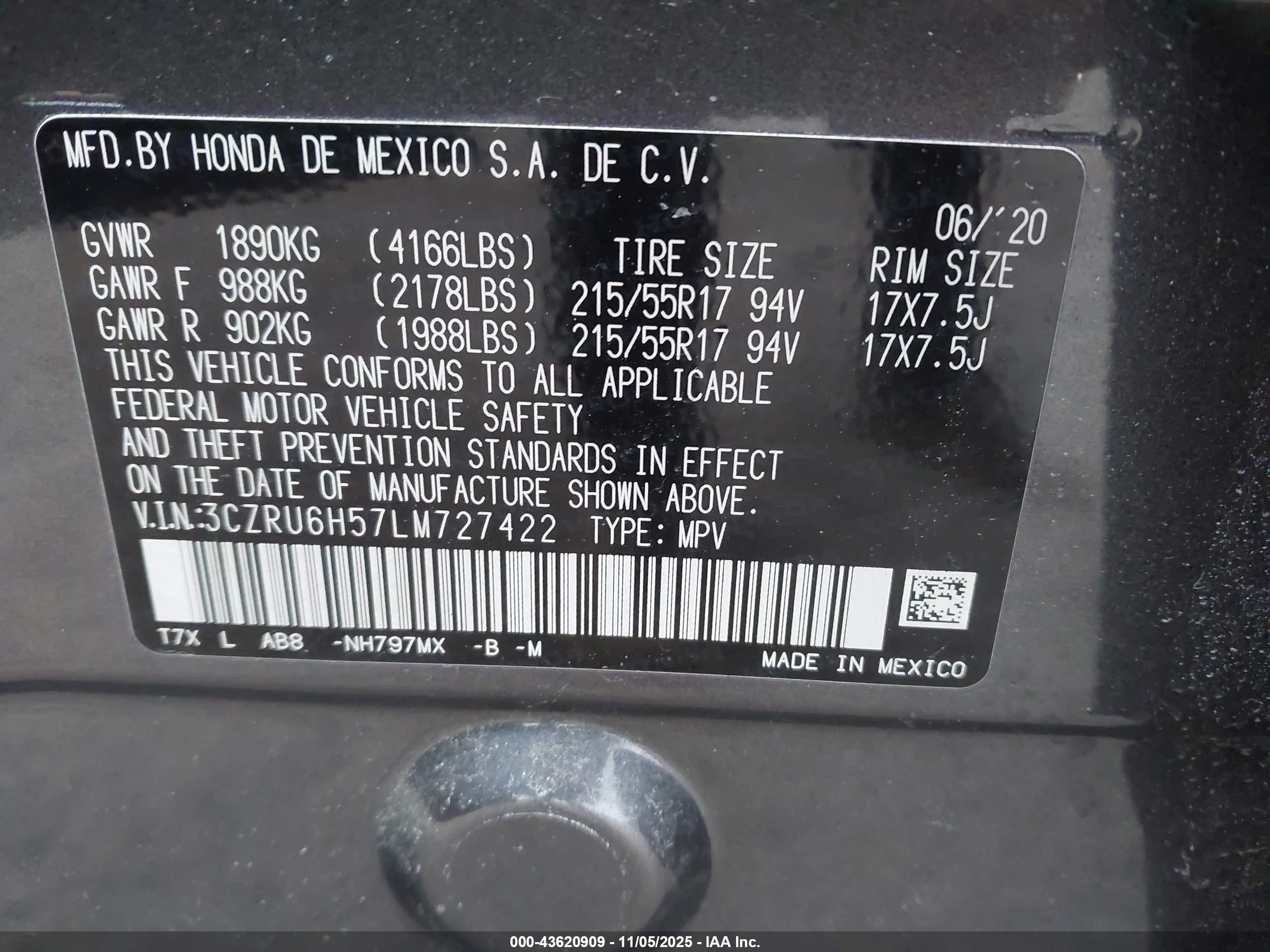 HONDA HR-V image 9