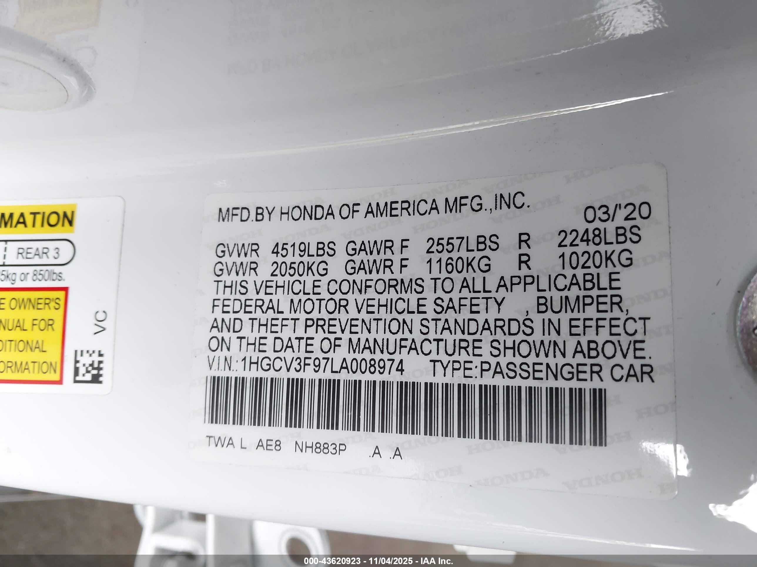 HONDA ACCORD image 9