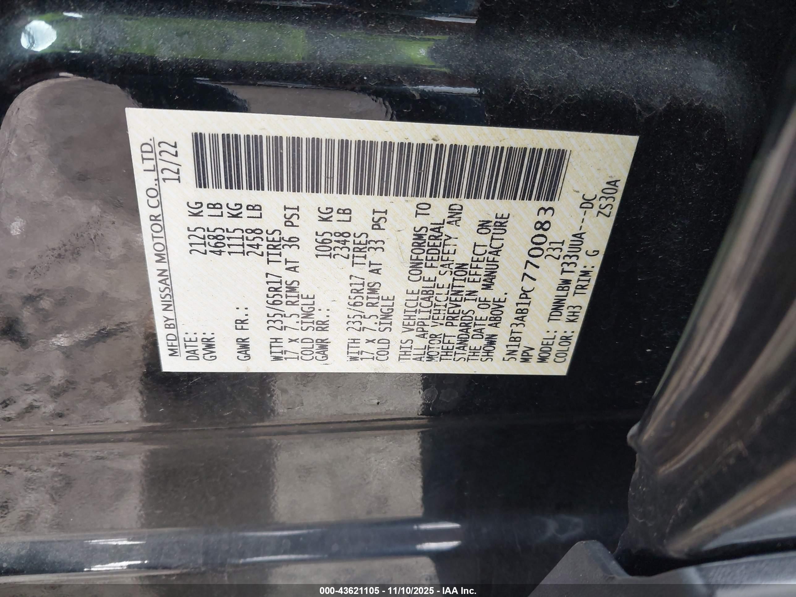 NISSAN ROGUE image 9