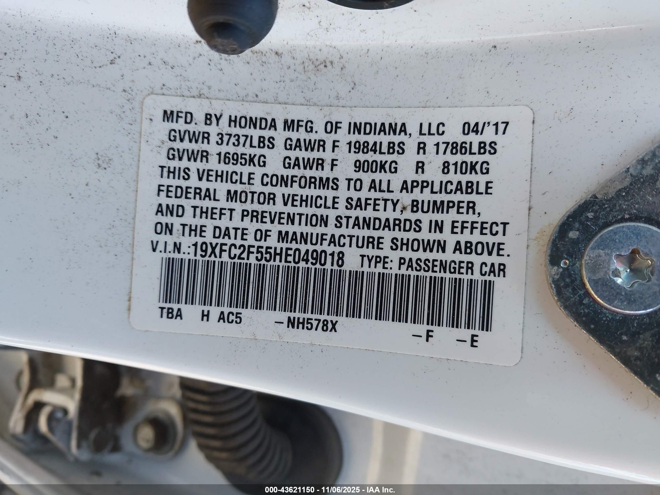 HONDA CIVIC image 9
