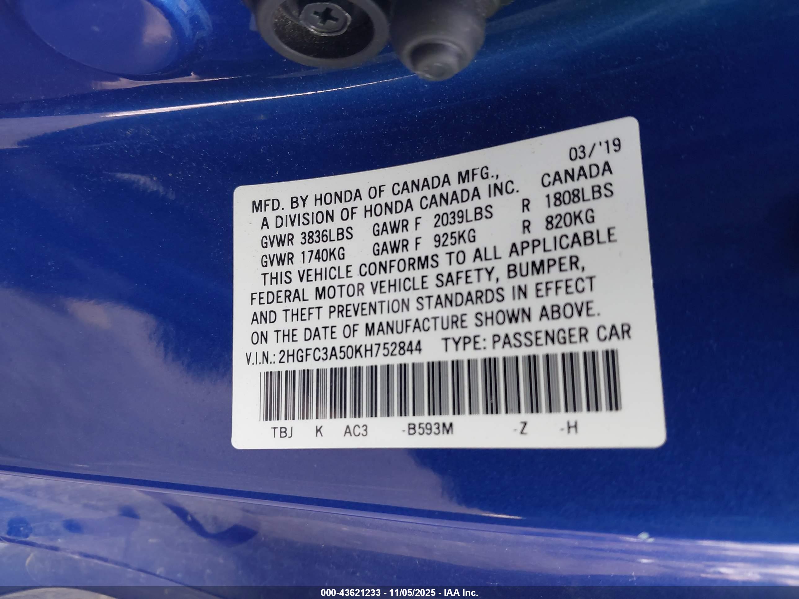HONDA CIVIC image 9