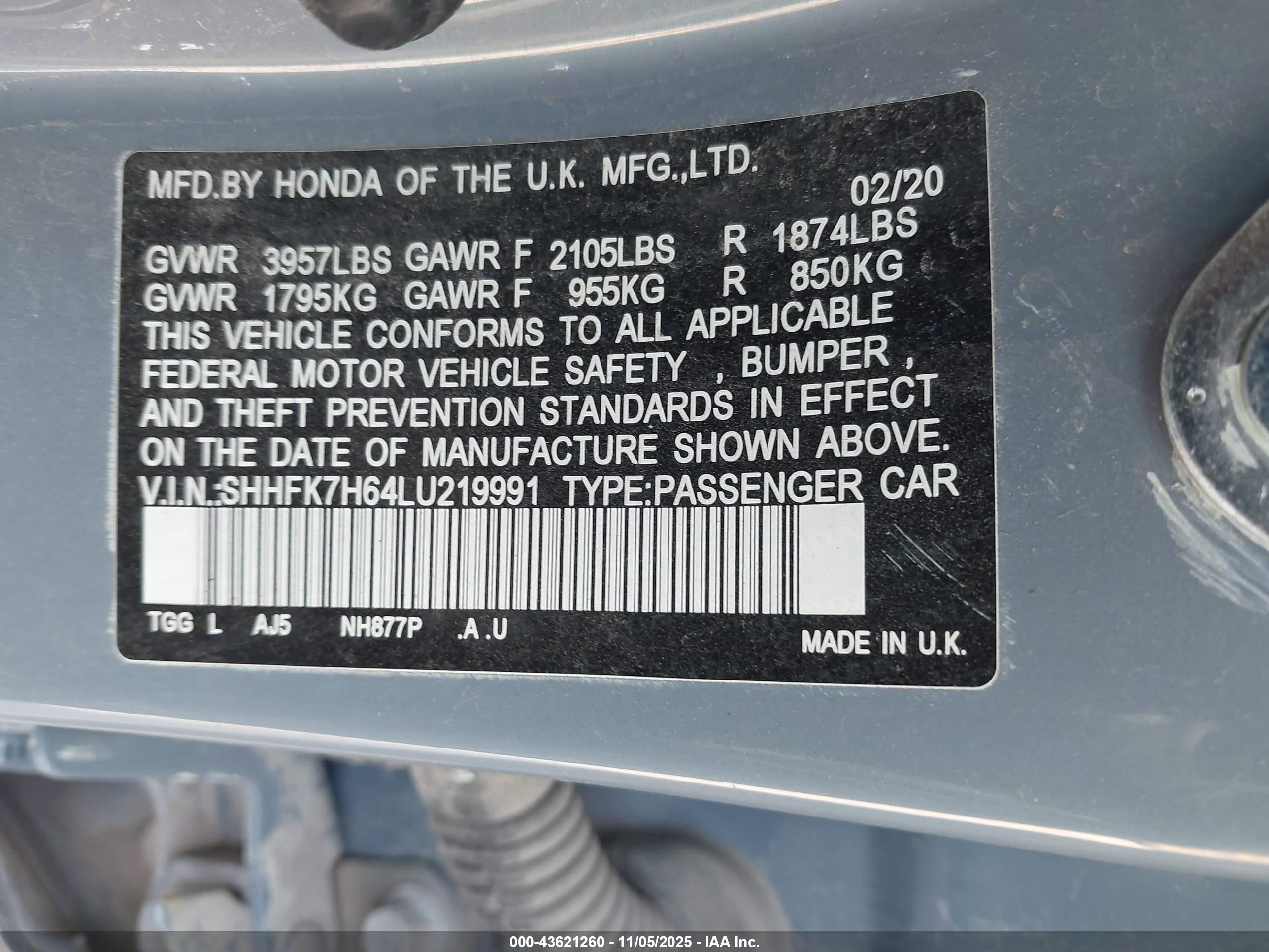 HONDA CIVIC image 9