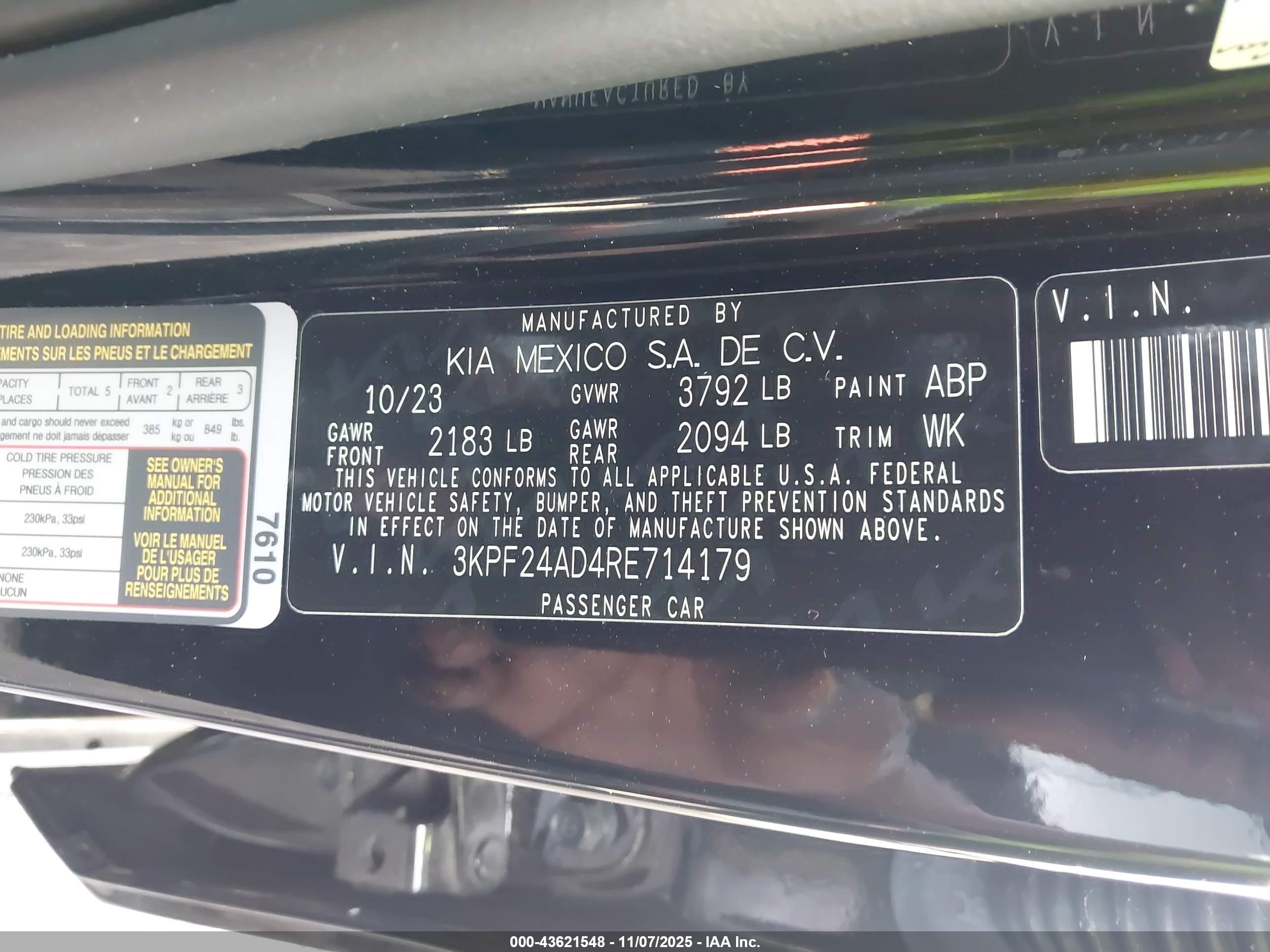 KIA FORTE image 9