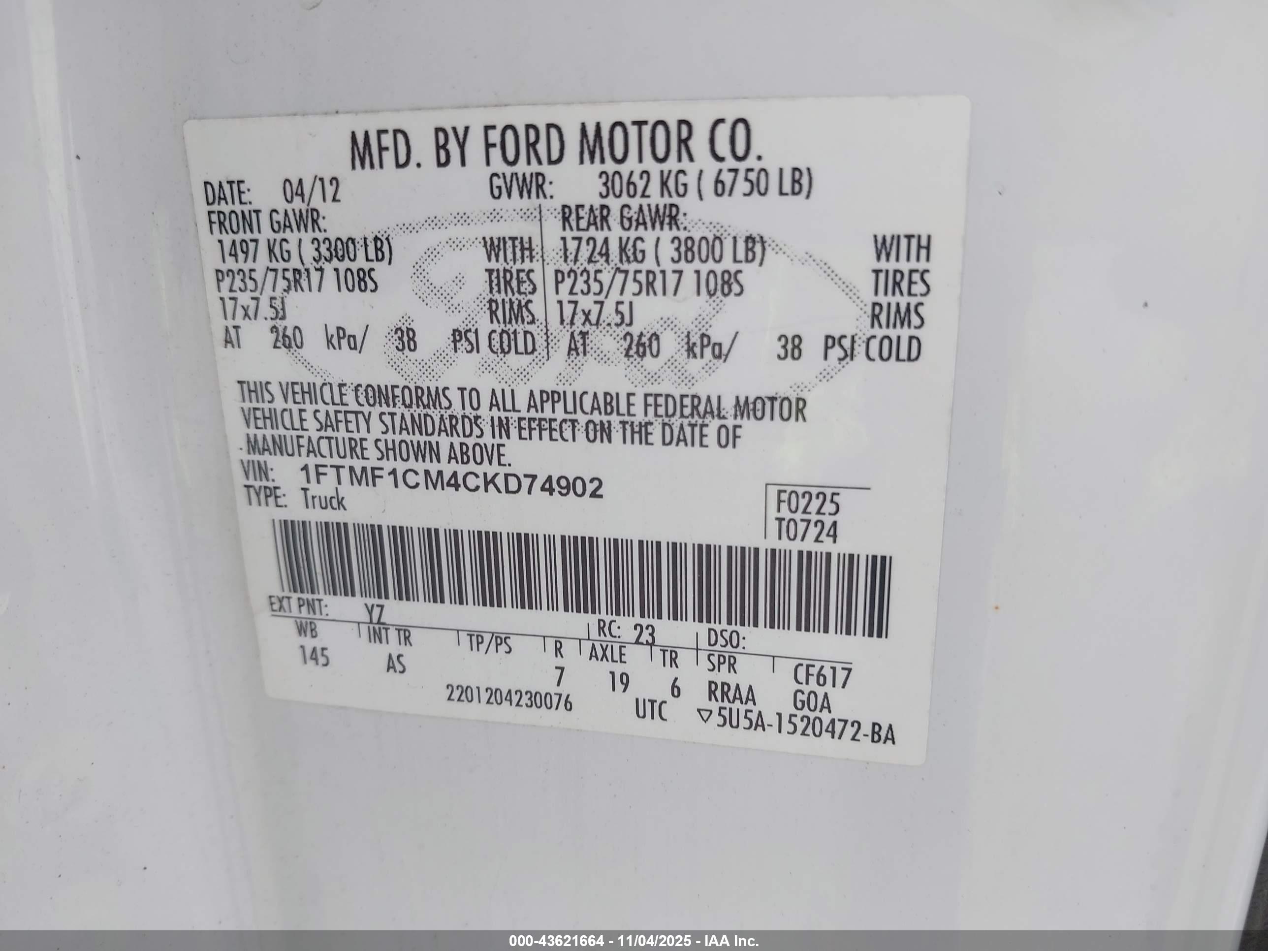 FORD F-150 image 9