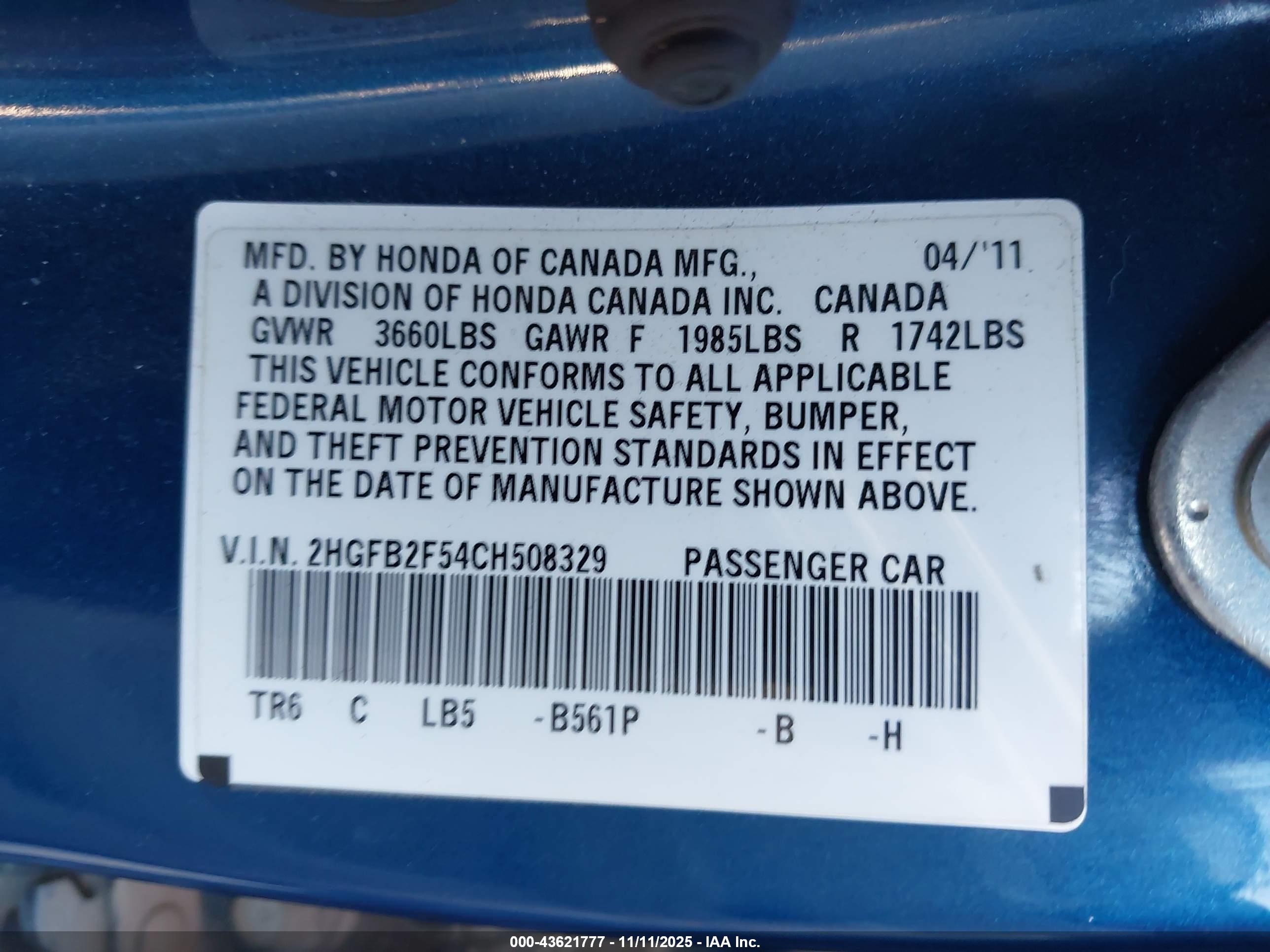 HONDA CIVIC image 9