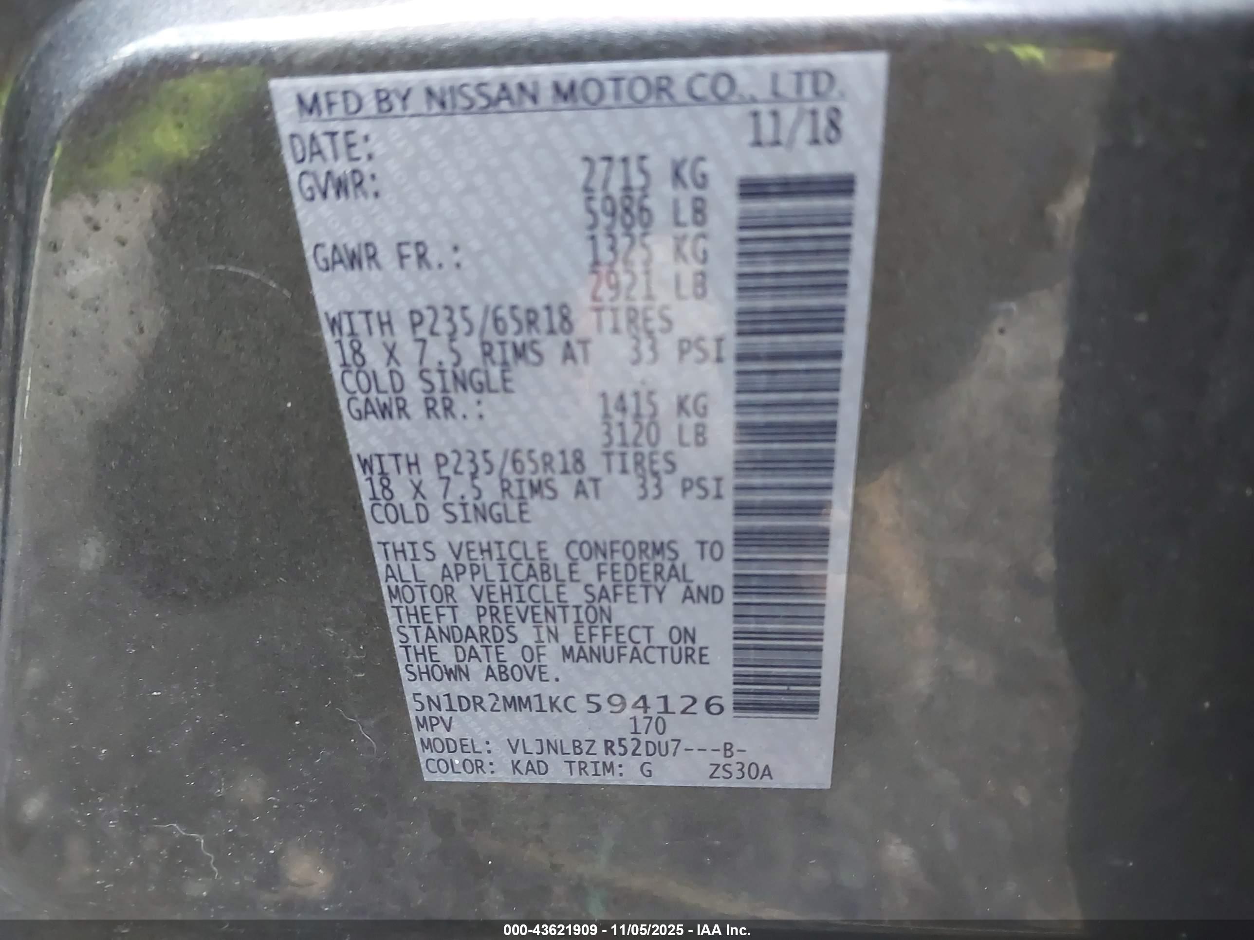 NISSAN PATHFINDER image 9