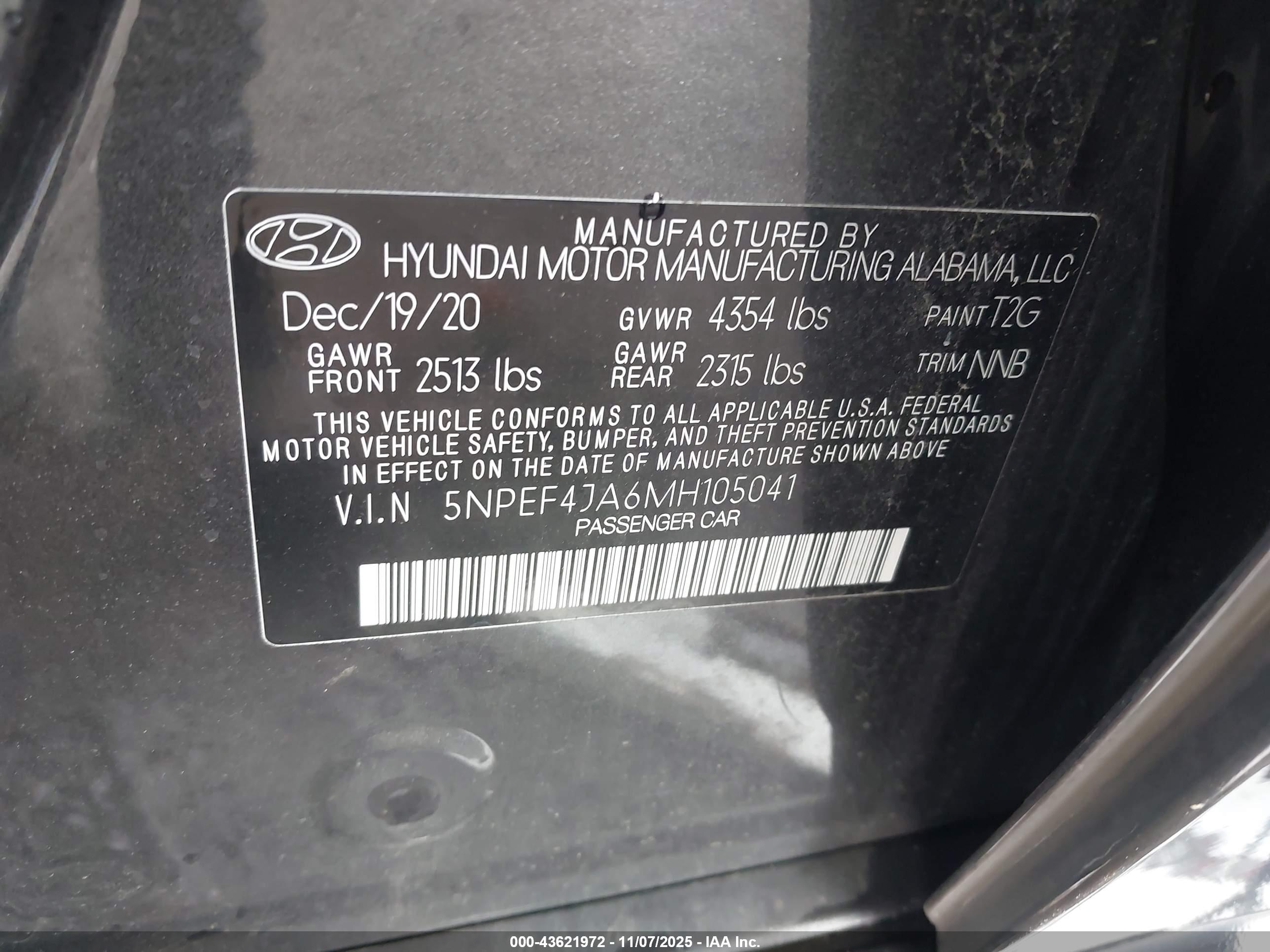 HYUNDAI SONATA image 9