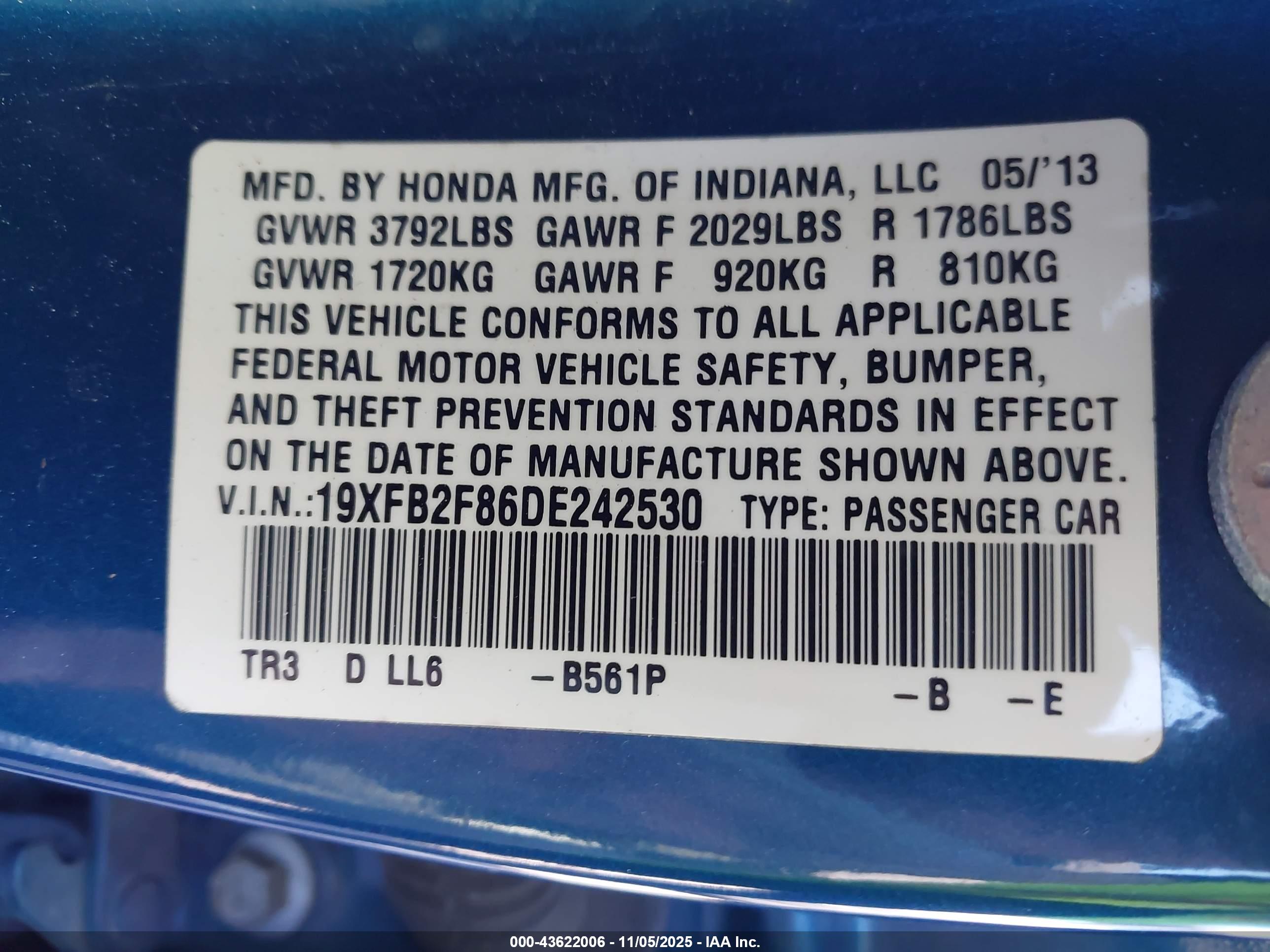 HONDA CIVIC image 9