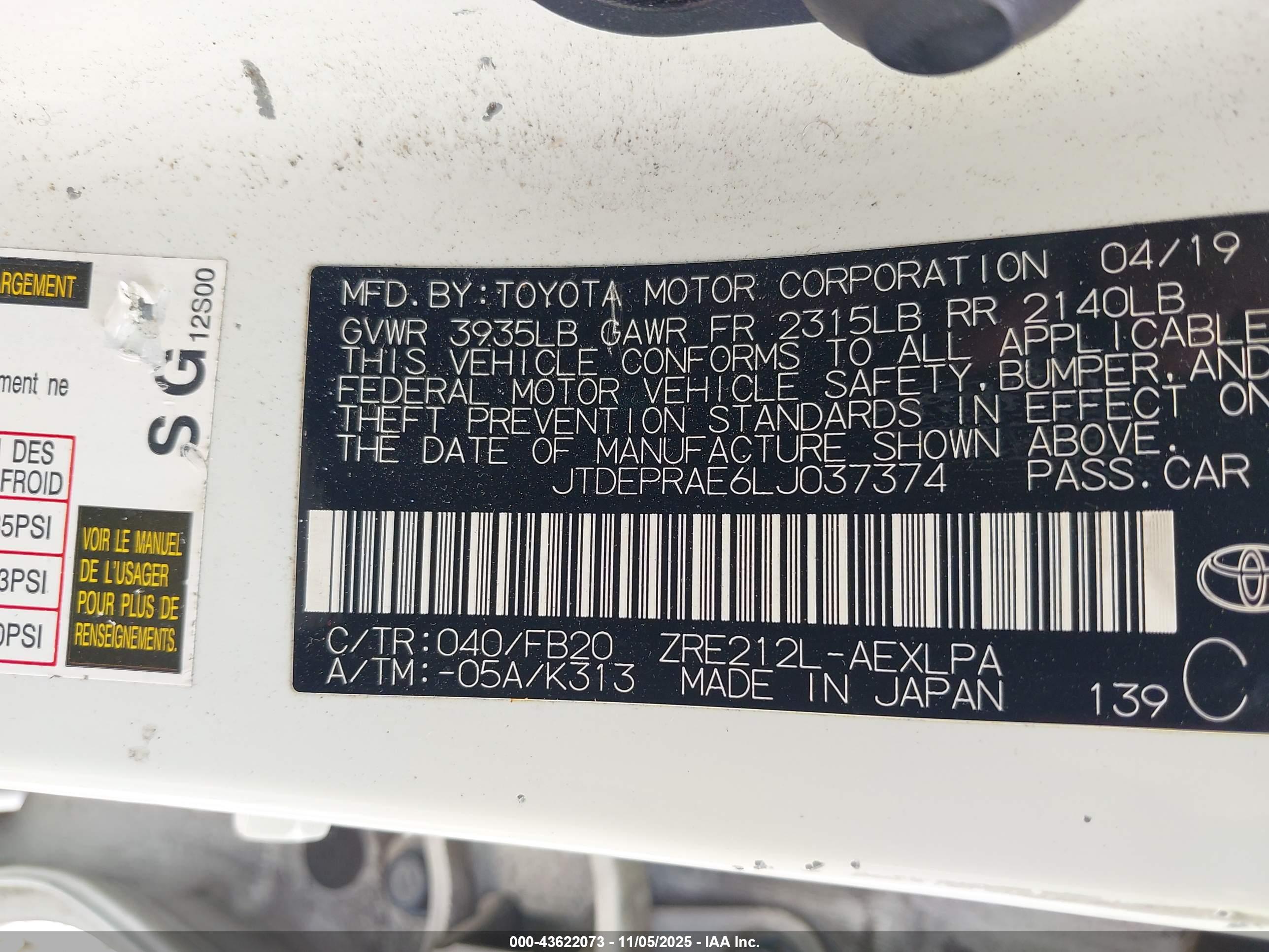 TOYOTA COROLLA image 9