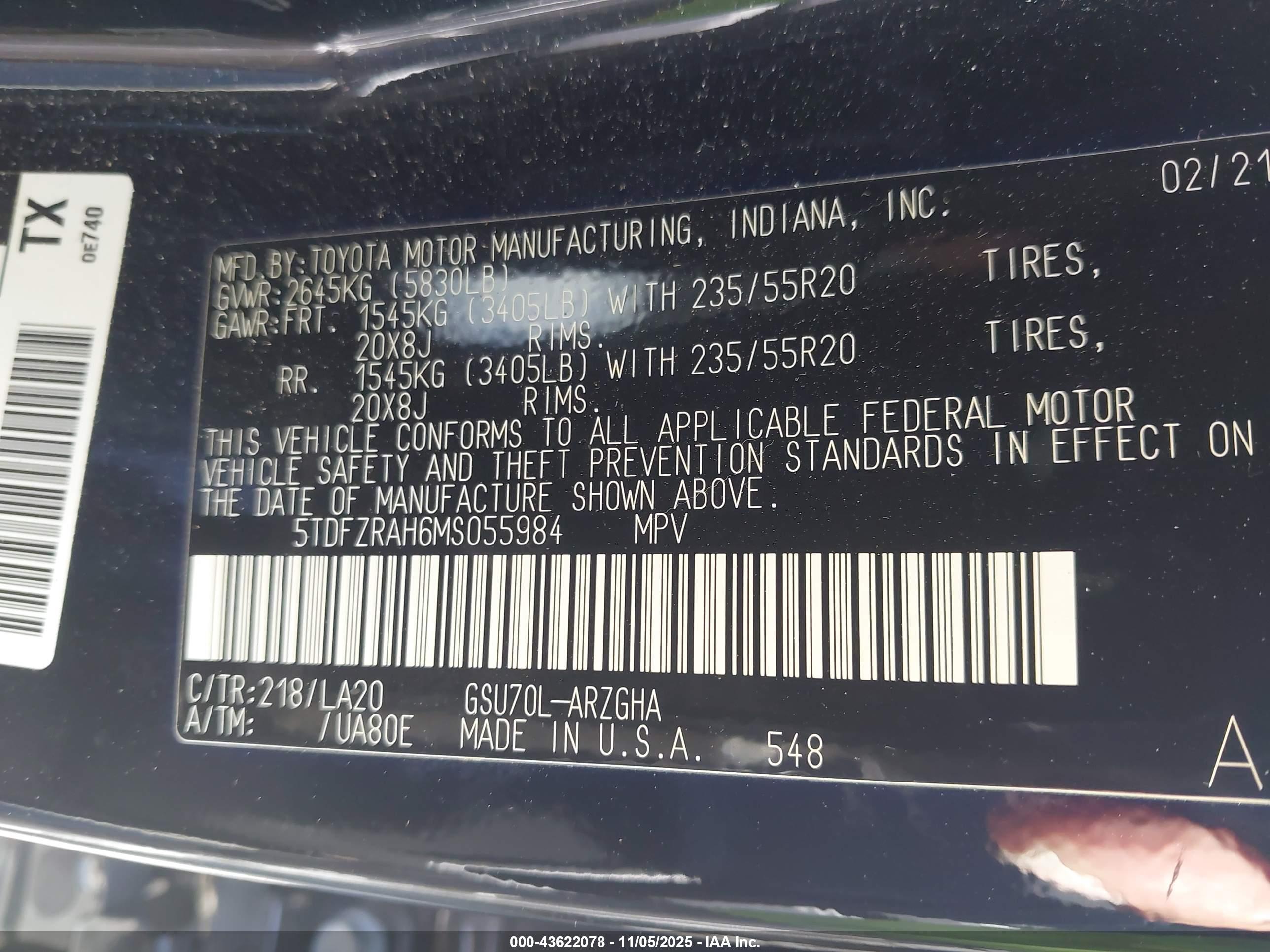 TOYOTA HIGHLANDER image 9