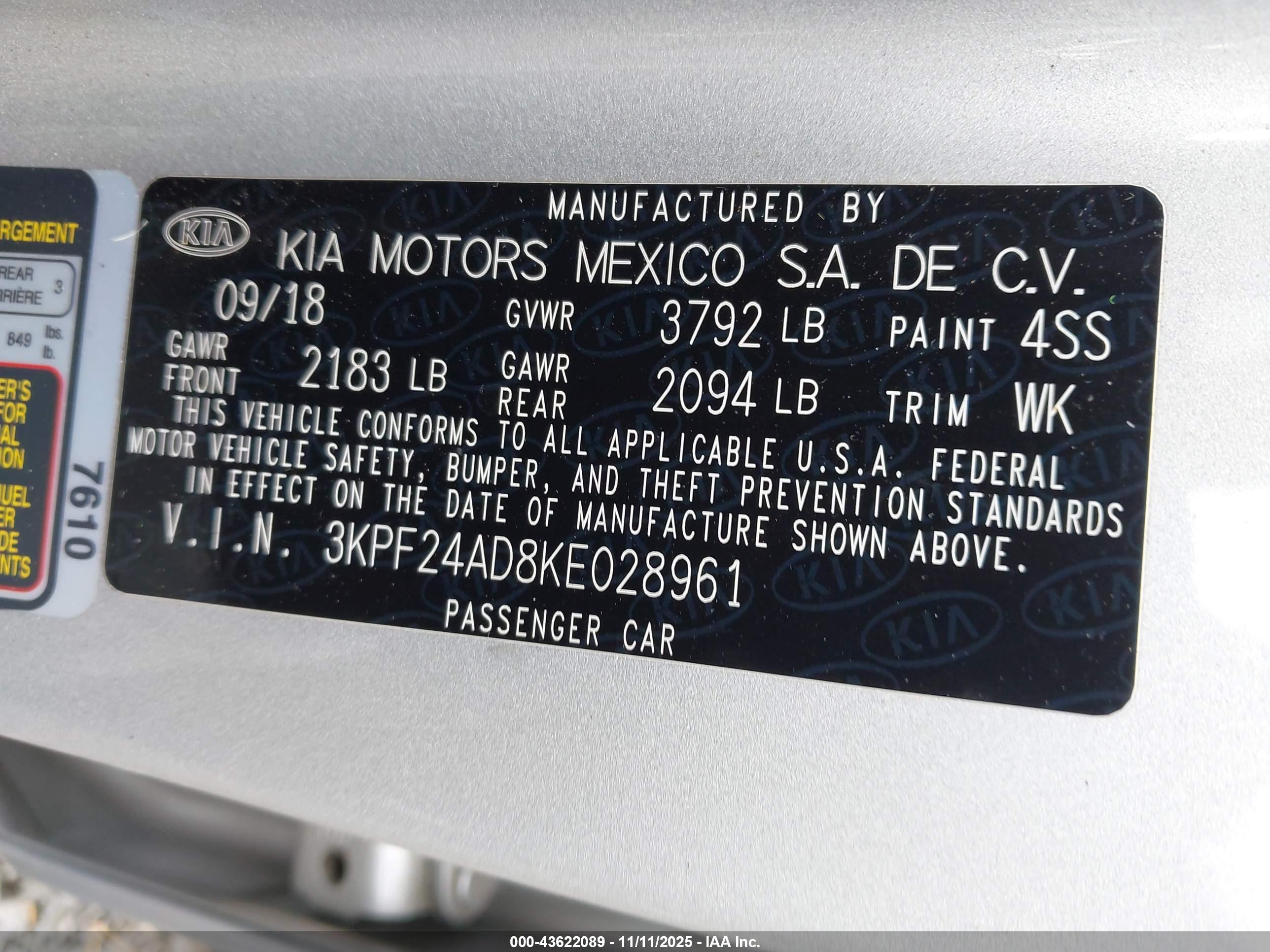 KIA FORTE image 9