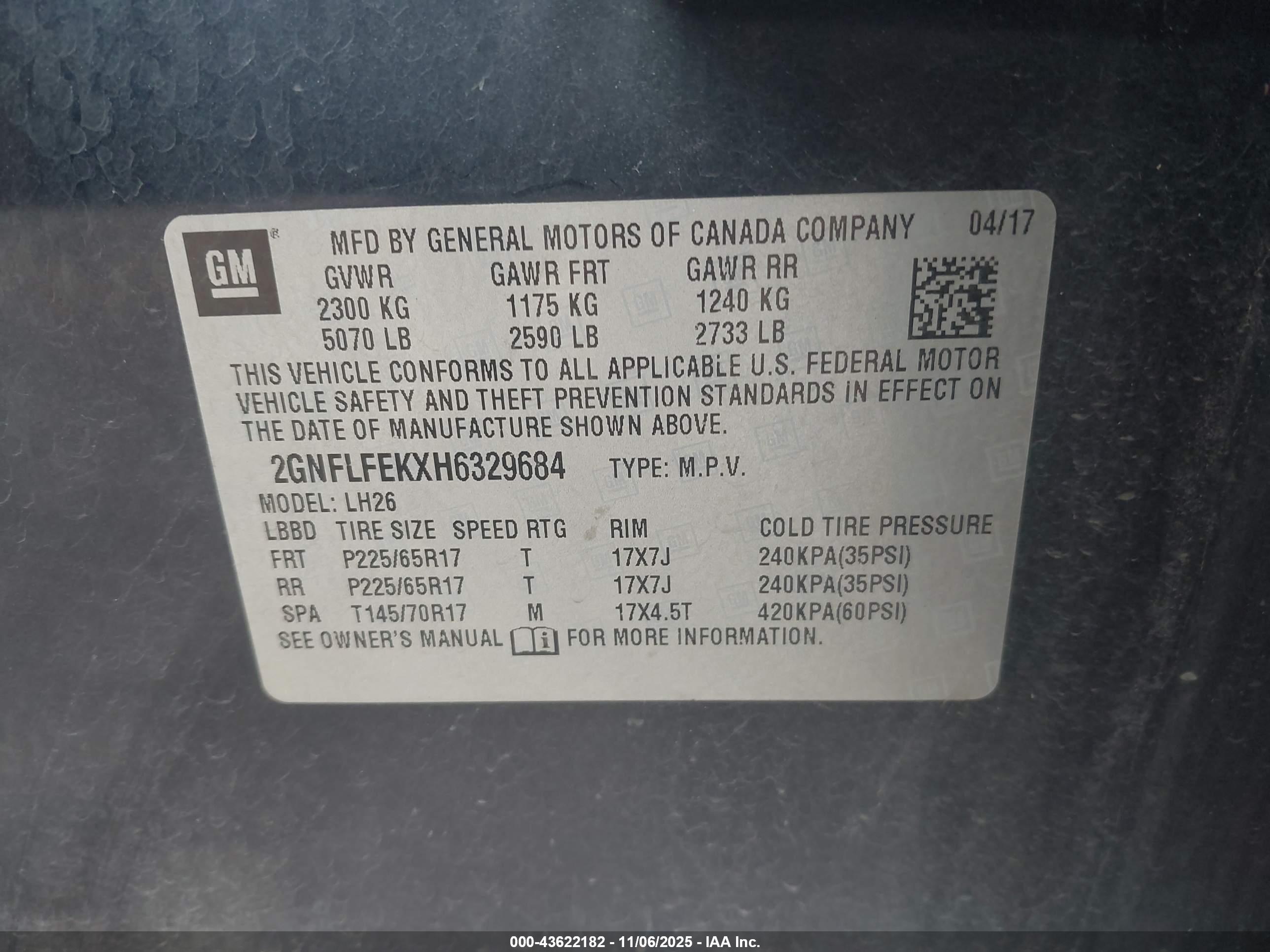 CHEVROLET EQUINOX image 9