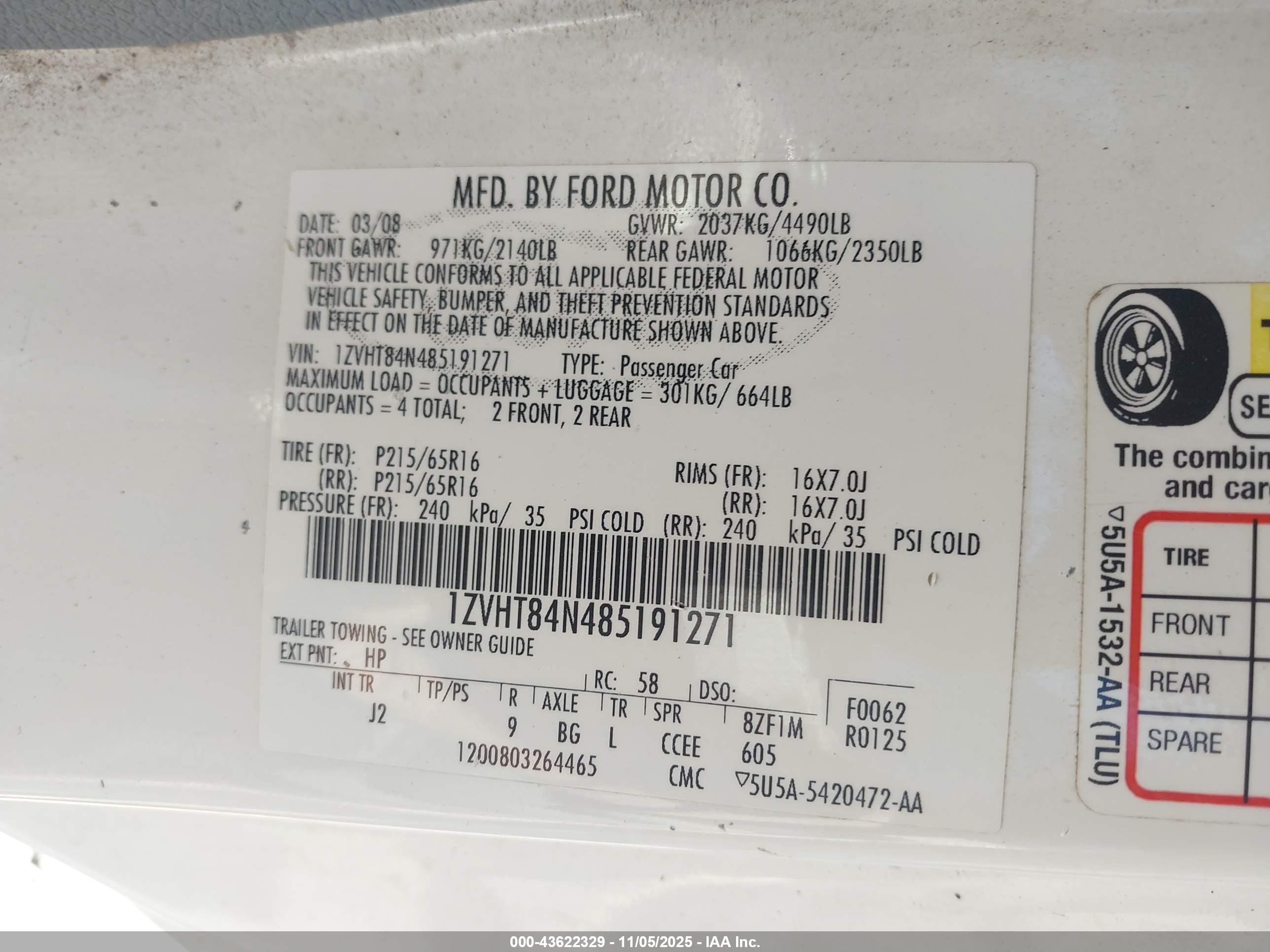 FORD MUSTANG image 9
