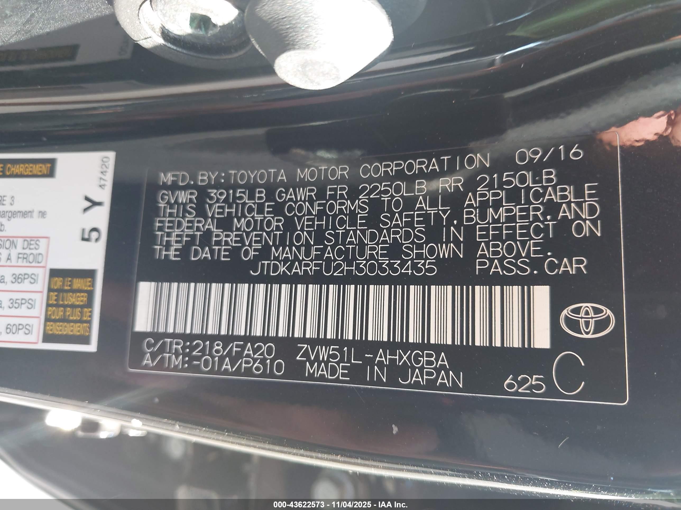 TOYOTA PRIUS image 9