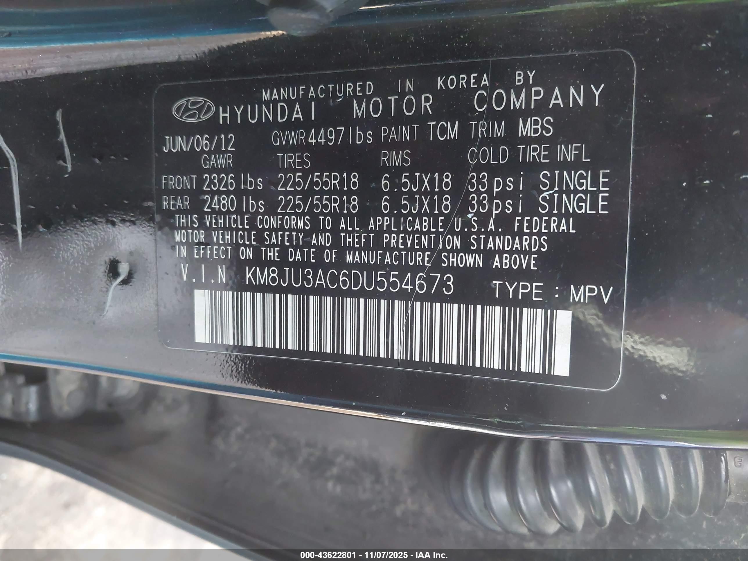 HYUNDAI TUCSON image 9