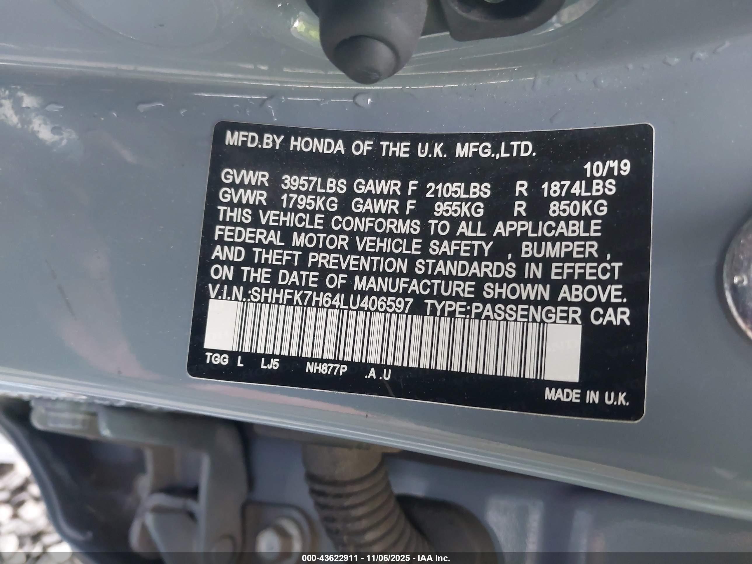 HONDA CIVIC image 9