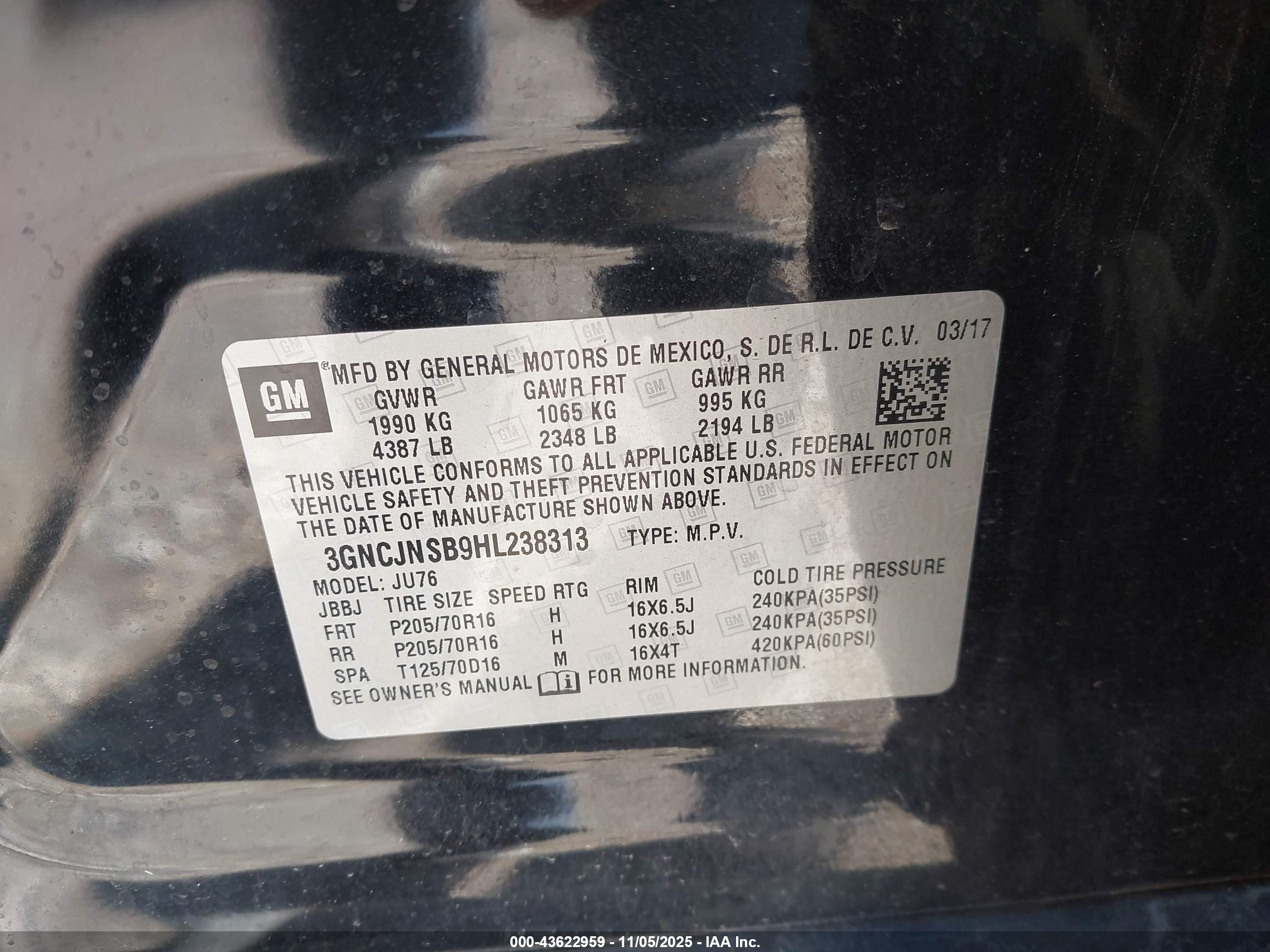 CHEVROLET TRAX image 9
