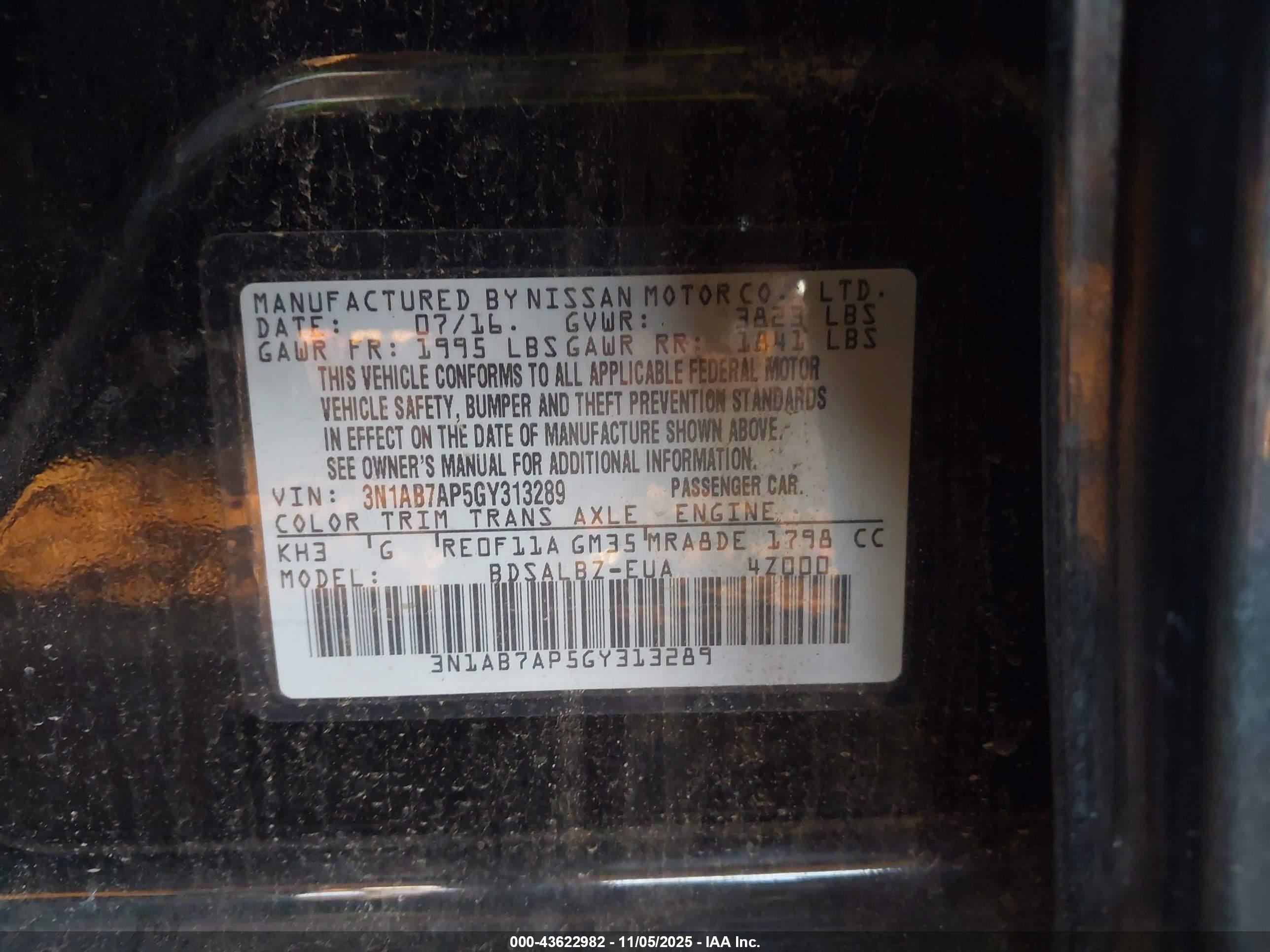 NISSAN SENTRA image 9