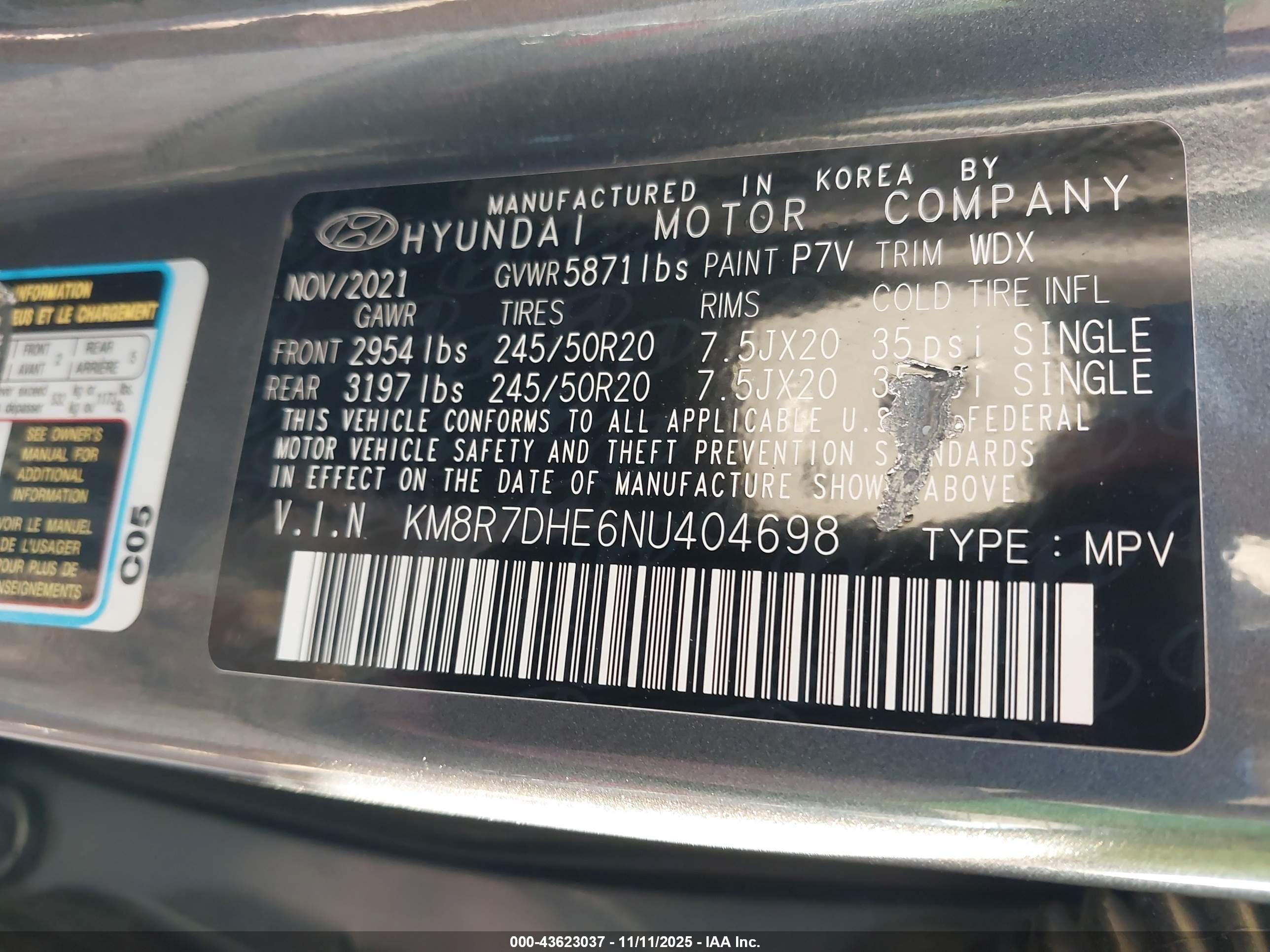 HYUNDAI PALISADE image 9
