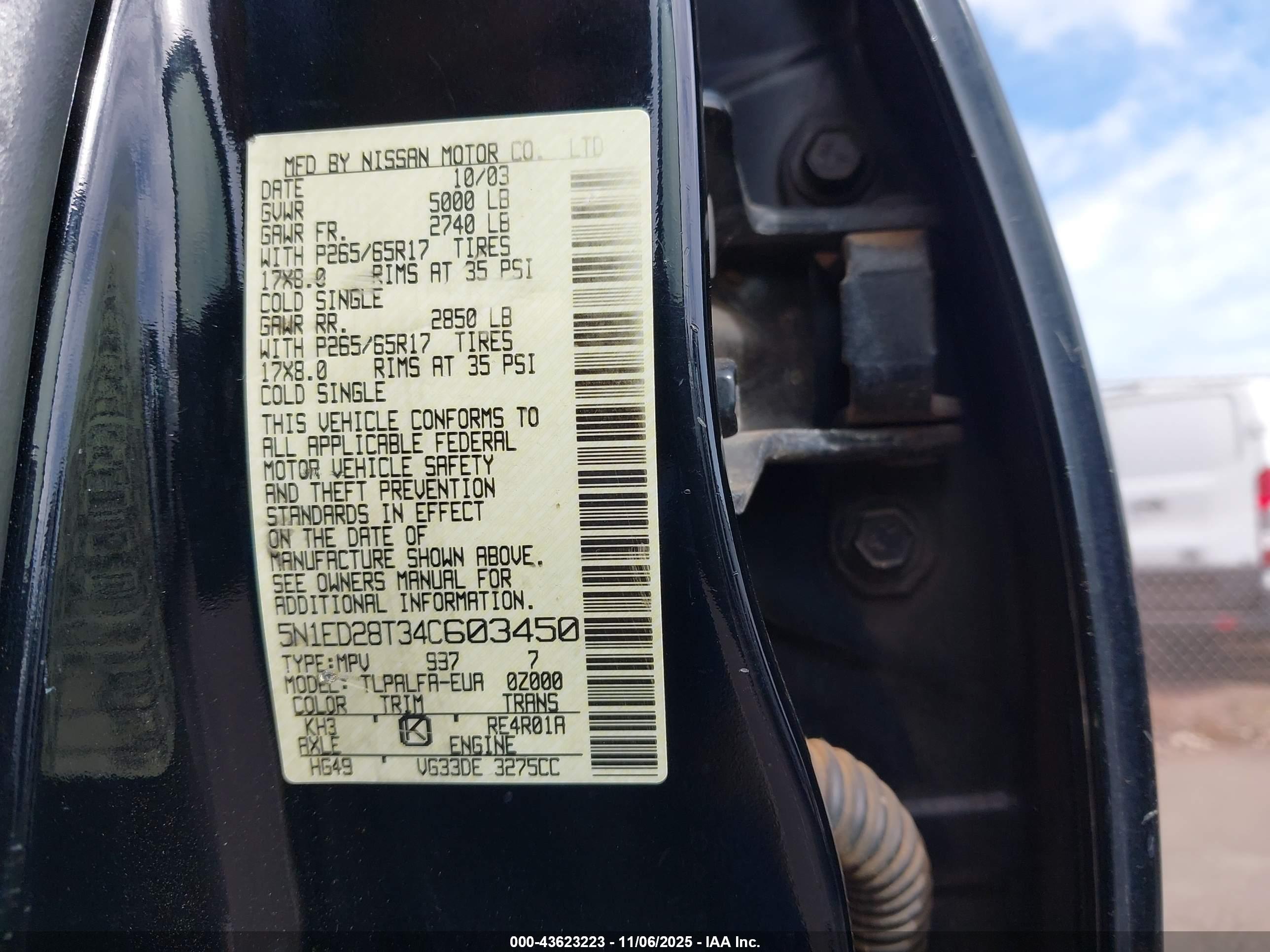 NISSAN XTERRA image 9