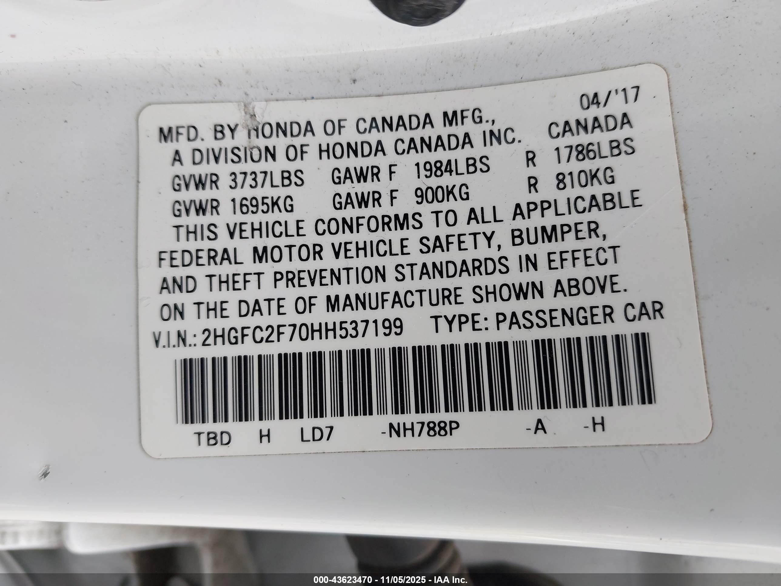 HONDA CIVIC image 9