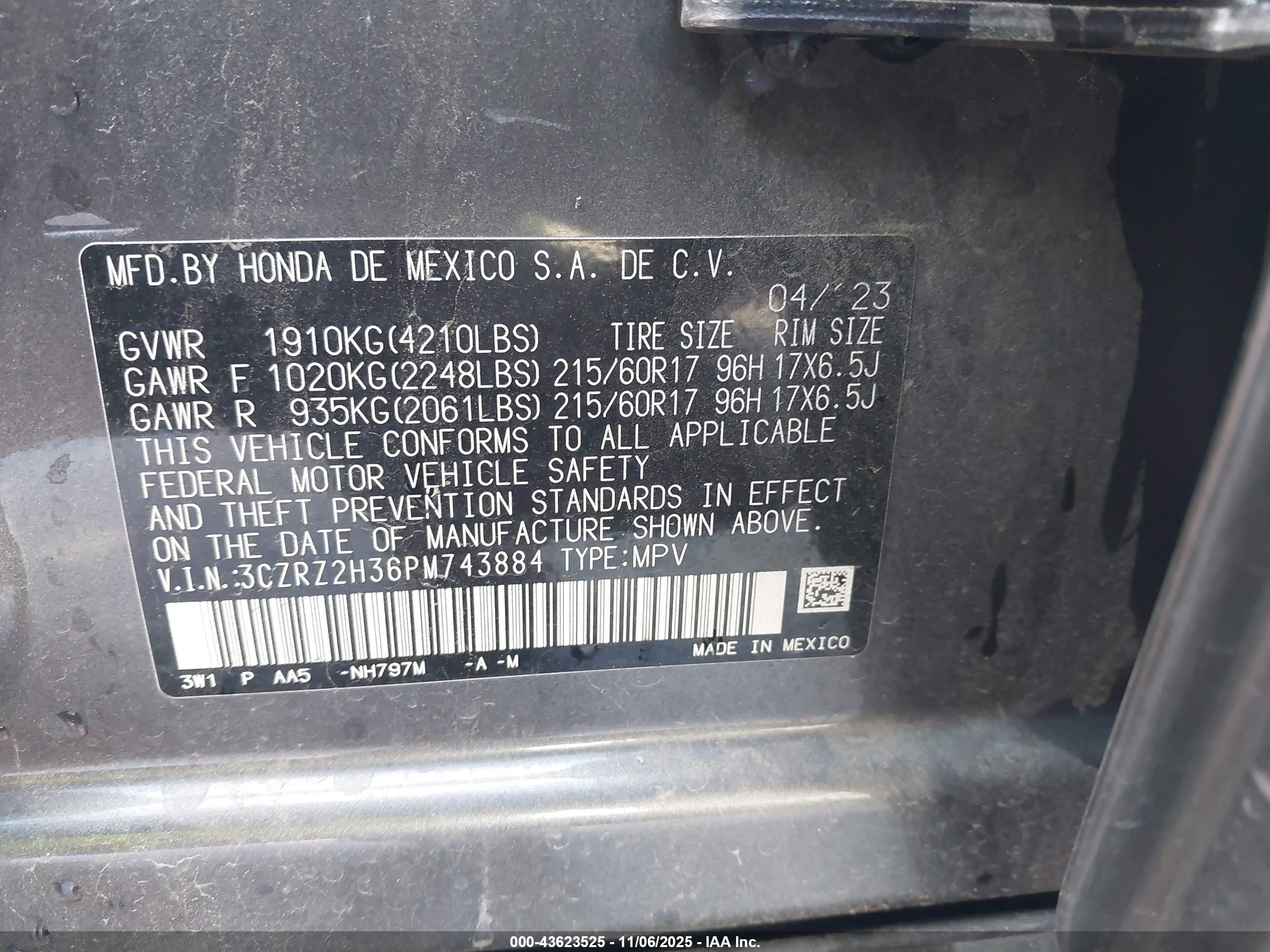 HONDA HR-V image 9
