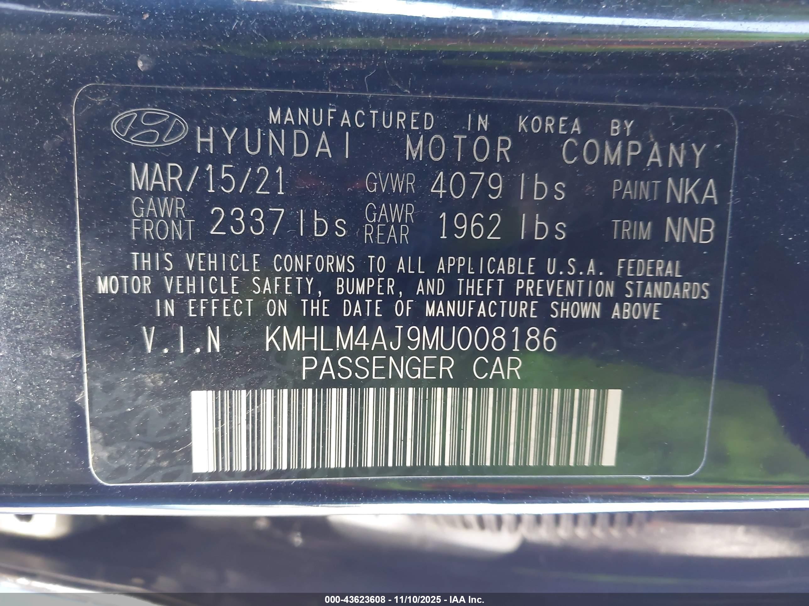 HYUNDAI ELANTRA image 9
