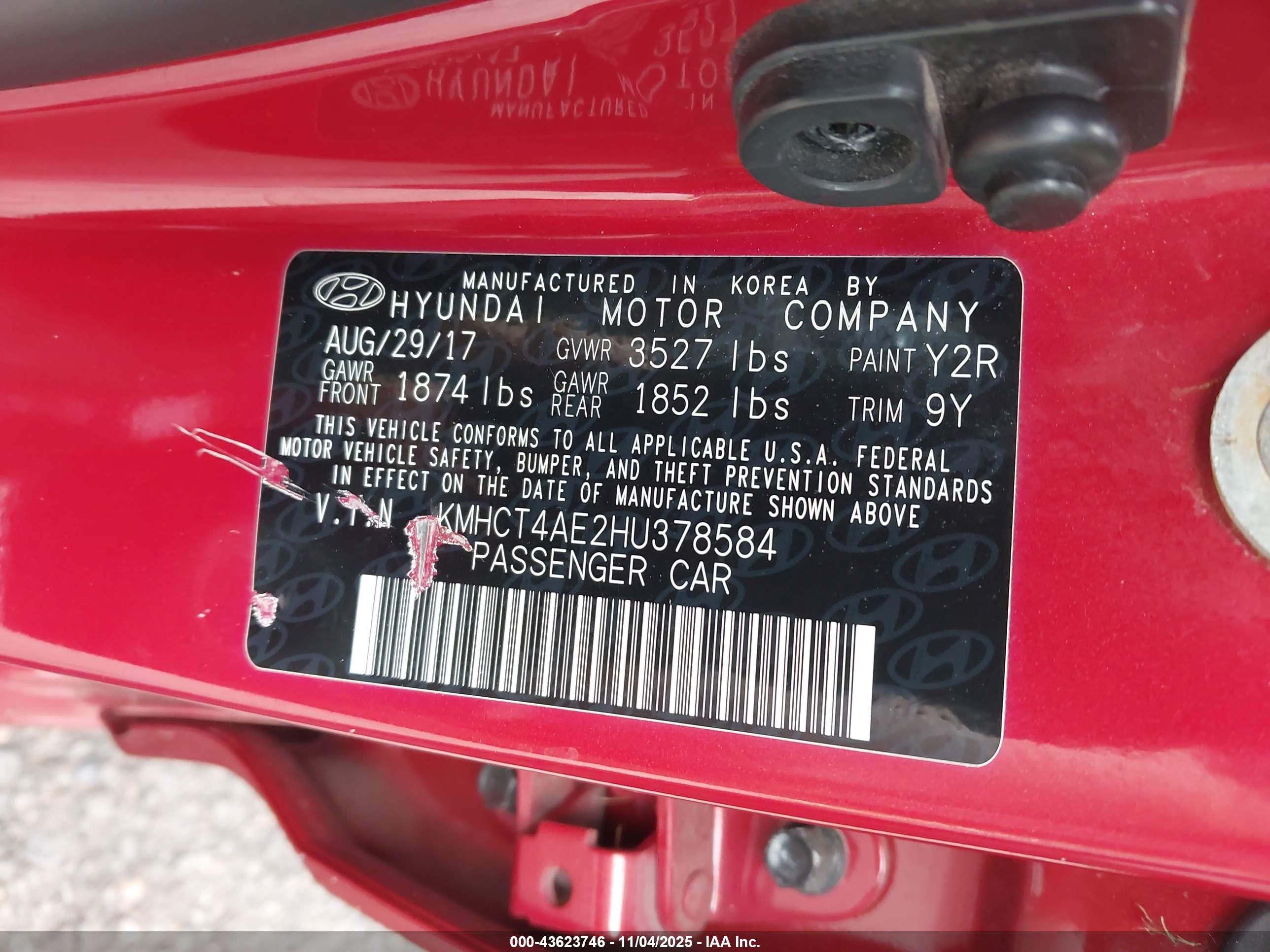 HYUNDAI ACCENT image 9