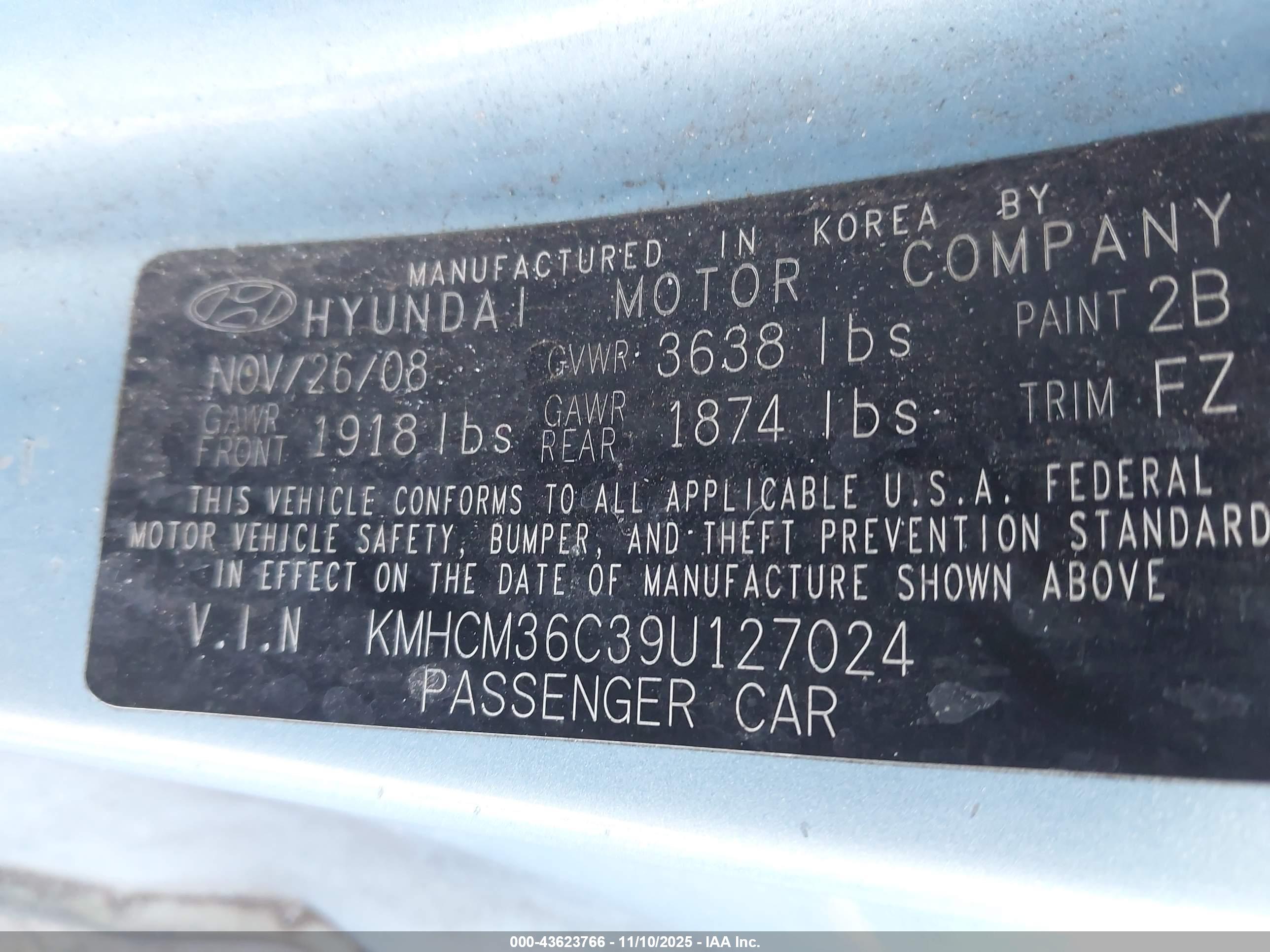 HYUNDAI ACCENT image 9