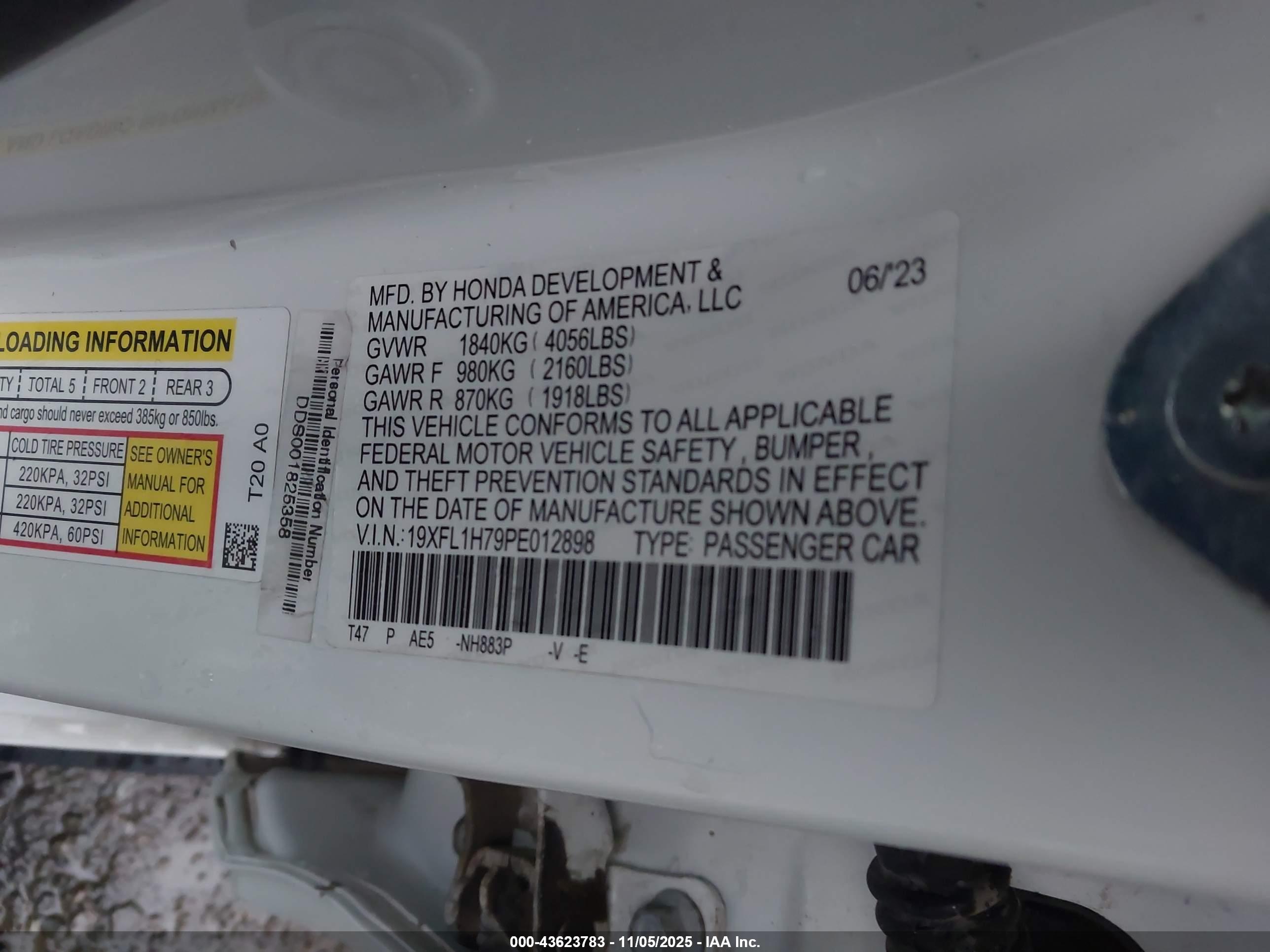 HONDA CIVIC image 9