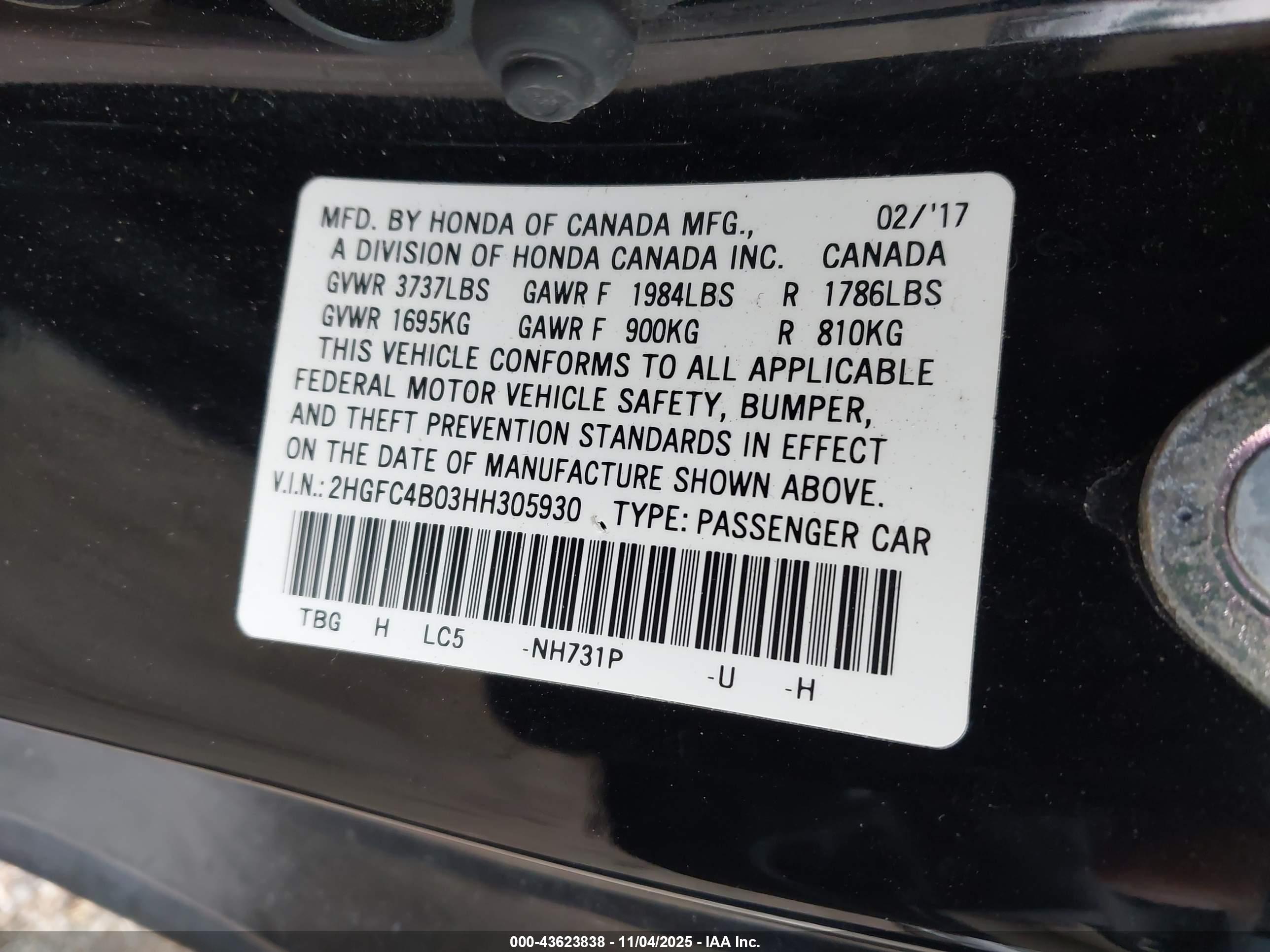 HONDA CIVIC image 9