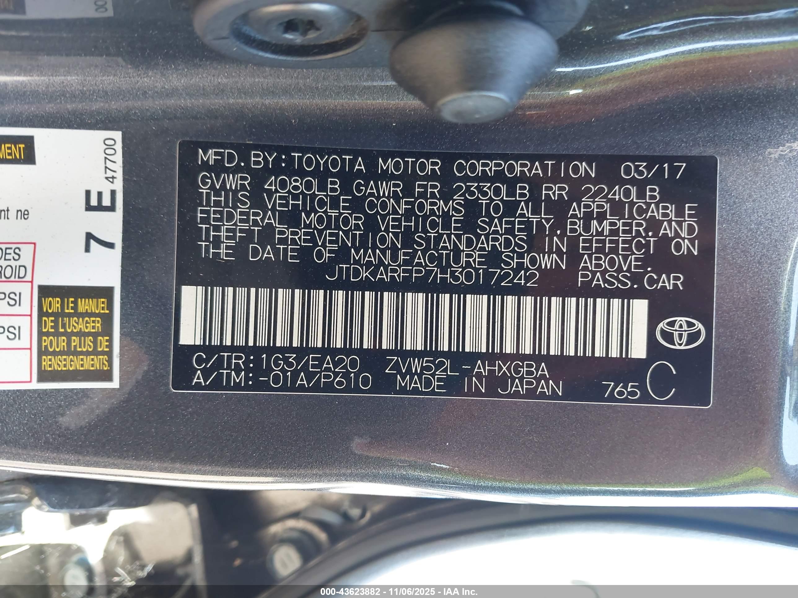 TOYOTA PRIUS image 9