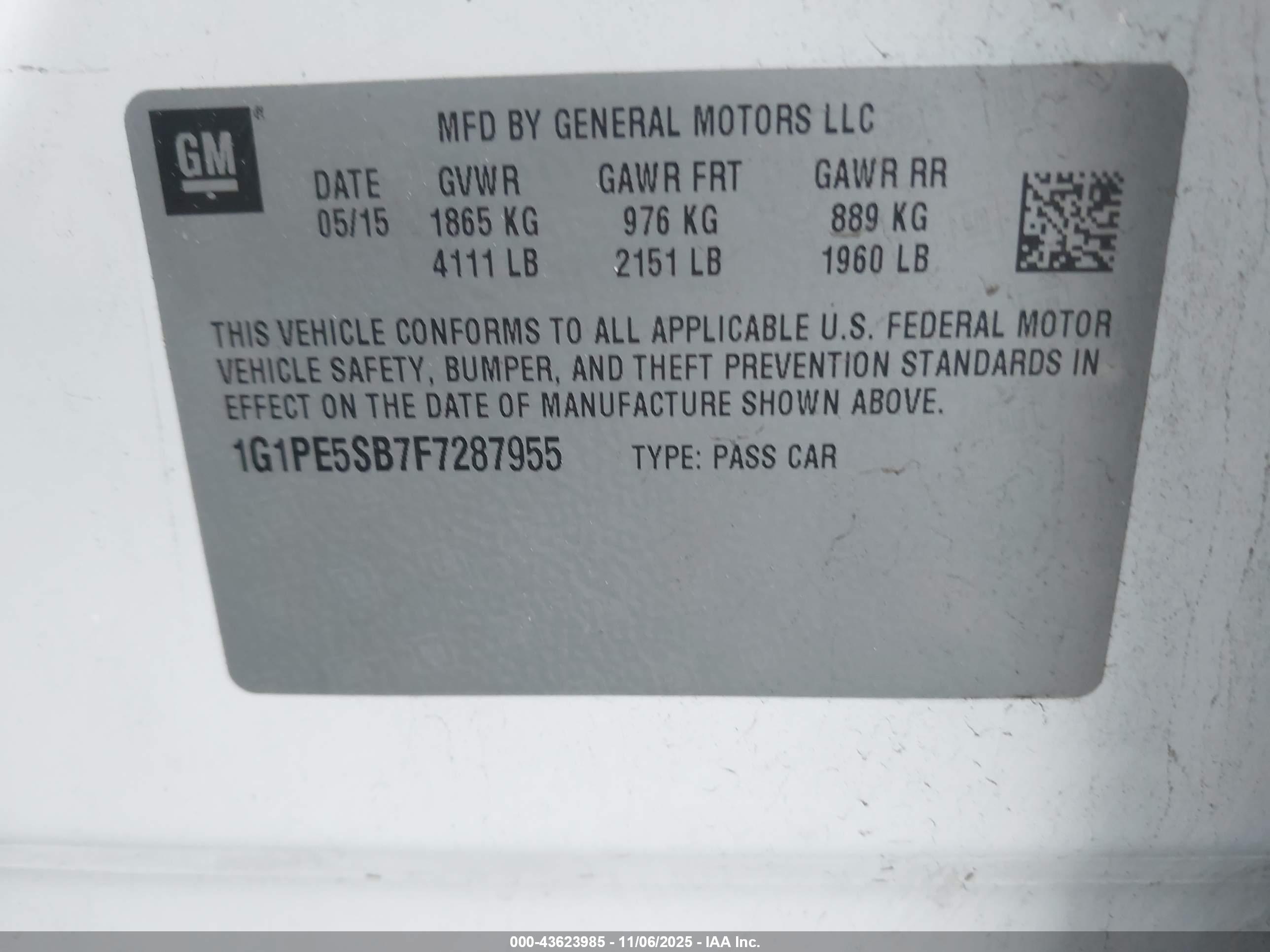 CHEVROLET CRUZE image 9