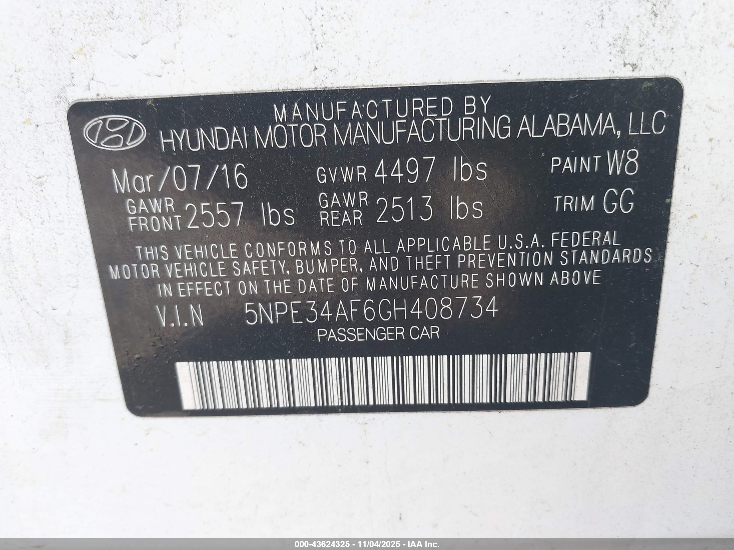 HYUNDAI SONATA image 9