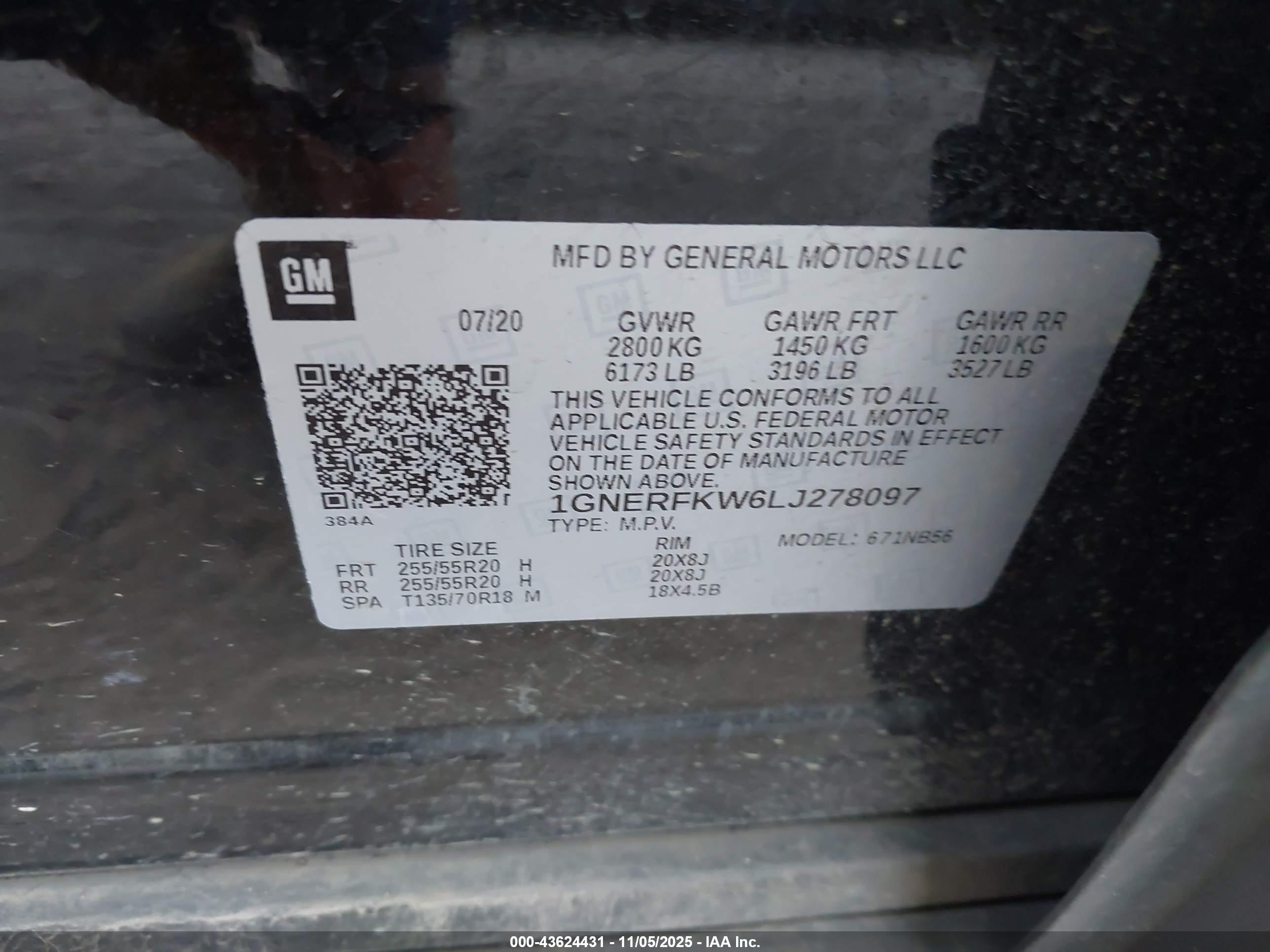 CHEVROLET TRAVERSE image 9
