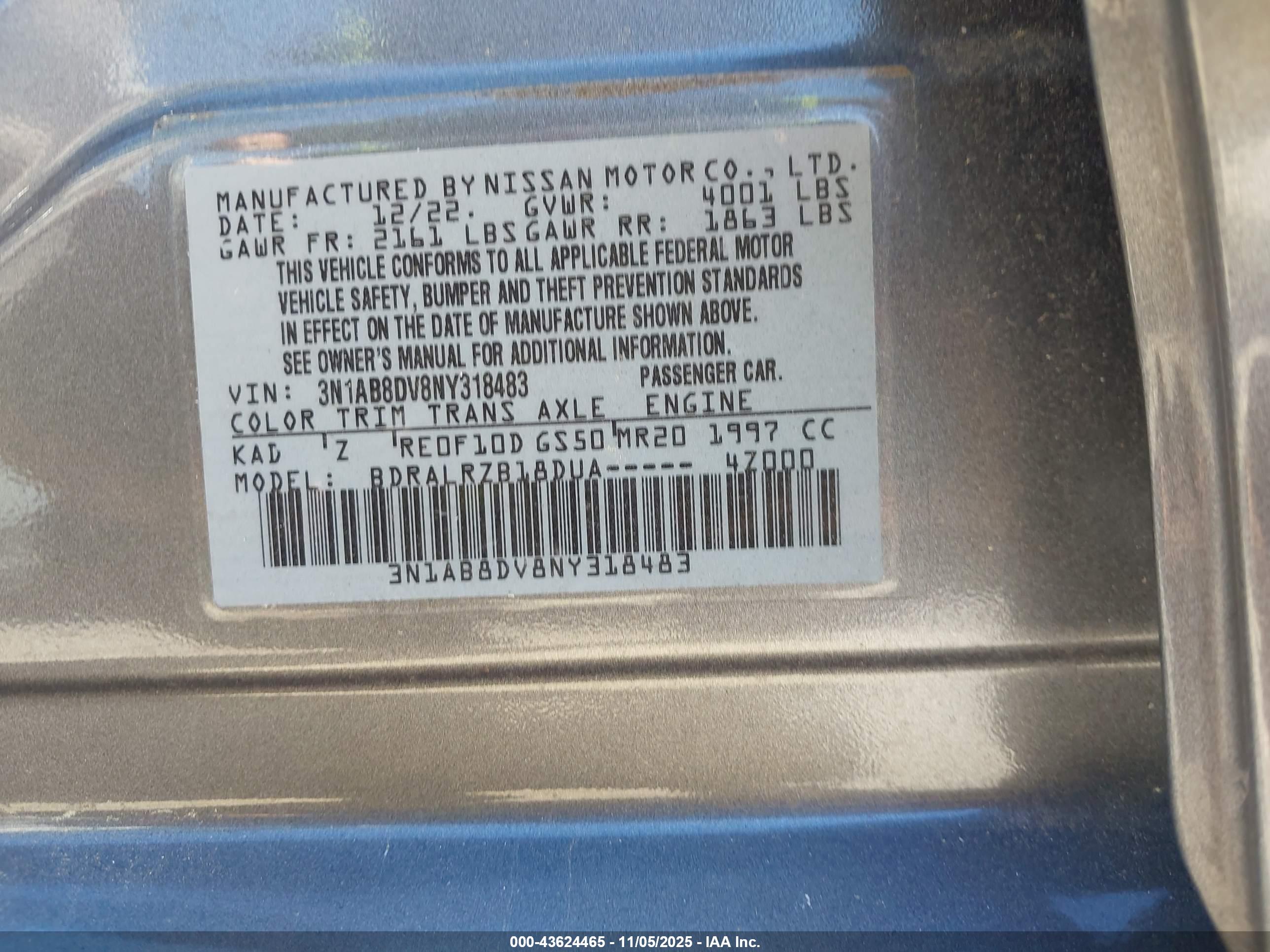 NISSAN SENTRA image 9